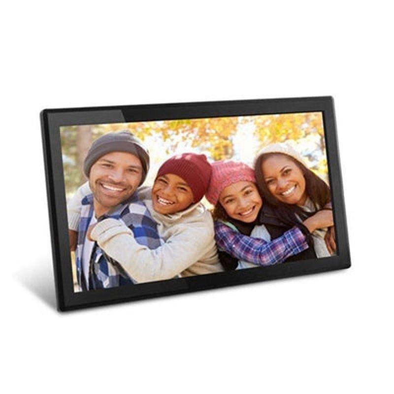 Aluratek 17.3 Inch WiFi Digital Picture Frame with Touchscreen IPS LCD Display - Share Photos Remotely, Perfect for Home Decor, Office Display & Family Memories