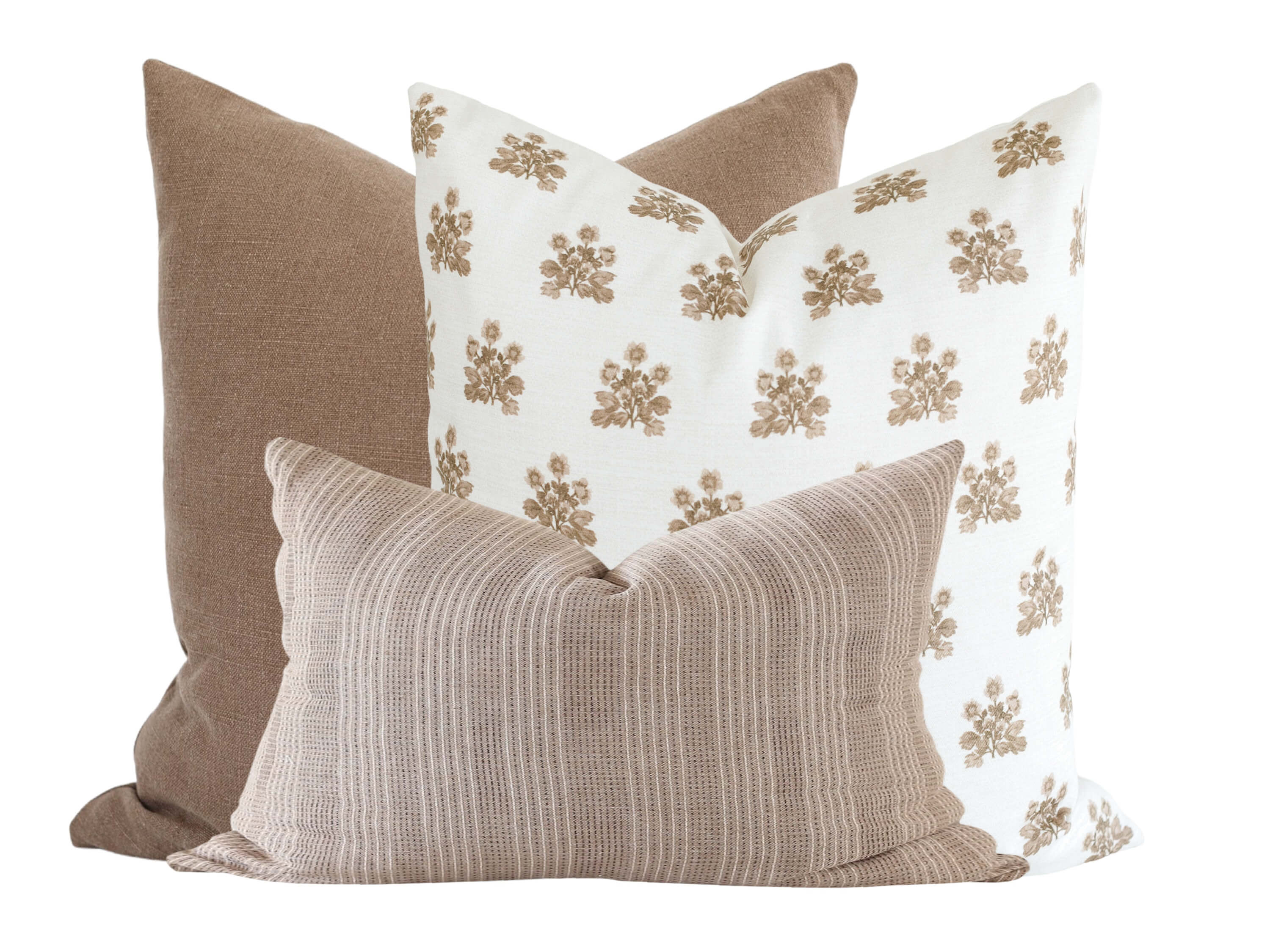 Premium Scarlett Pillow Cover - Soft & Breathable Cotton - 18x18 Inch - Decorative Cushion Case for Sofa, Bedroom, Living Room - Home Decor Essentials