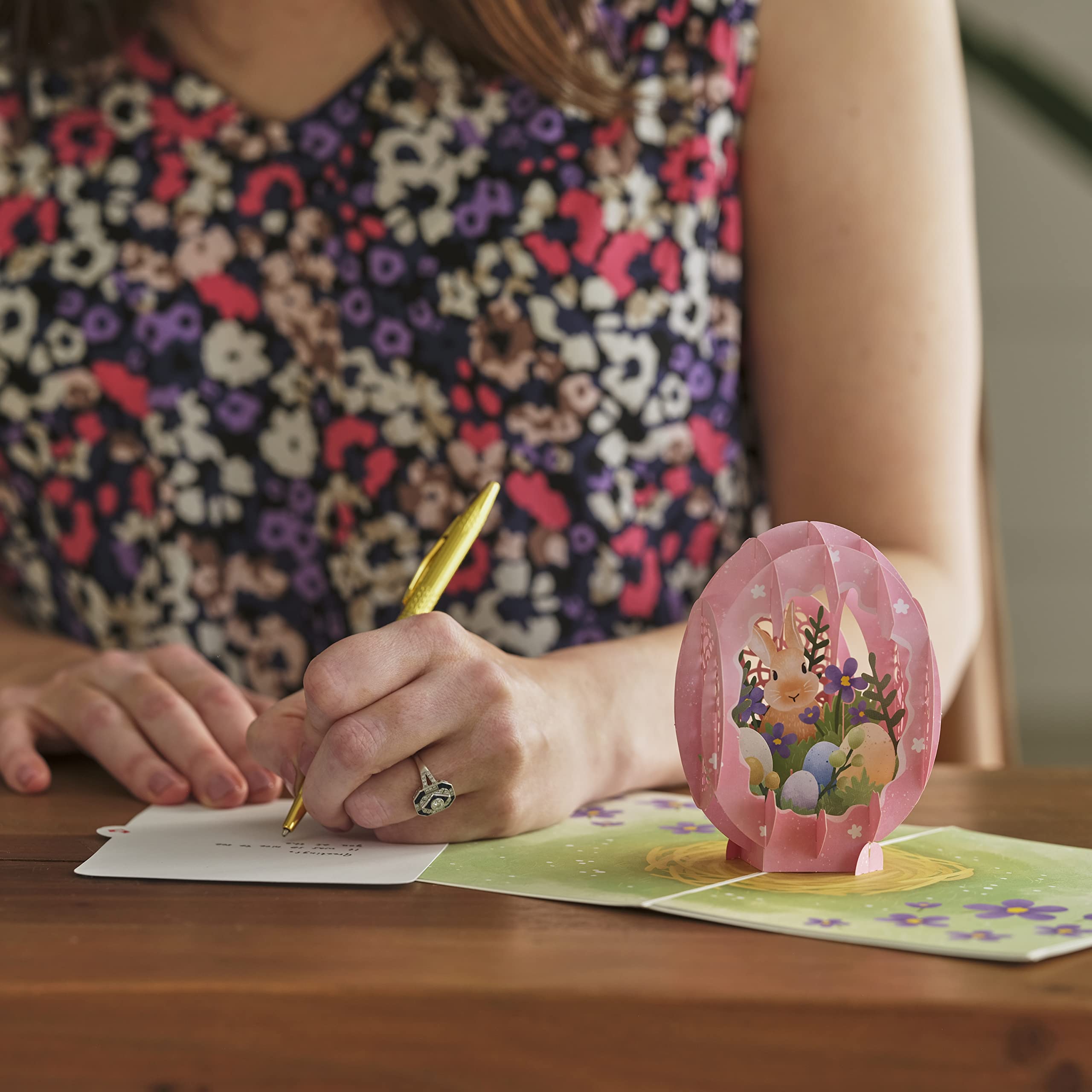 Lovepop 3D Easter Egg Pop-Up Greeting Card - Handcrafted Easter Card for Women - 5