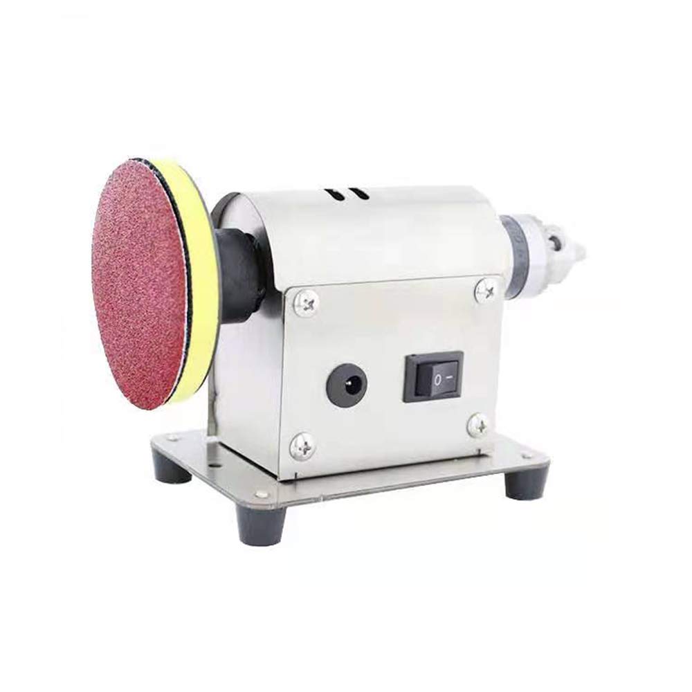 Multifunctional Jewelry Polishing Machine - 4500-9000 RPM Bench Buffer Grinder for Gemstones & Metals | Perfect for Jewelry Making, Watch Repair & DIY Crafting