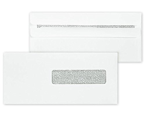 HCFA Blank Self Seal Envelopes with Right Window - 9 1/2