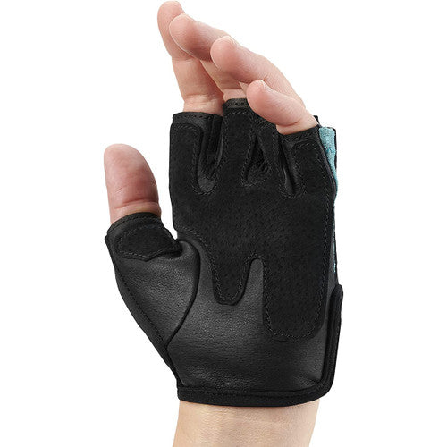 Harbinger Women's Pro Weightlifting Gloves - Teal Color for Gym, CrossFit & Strength Training