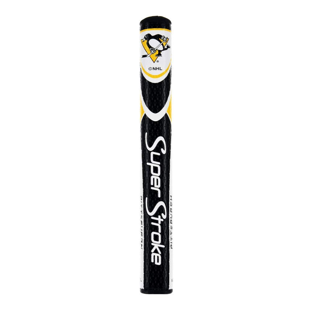 SuperStroke NHL Golf Putter Grip Mid Slim 2.0 - Cross-Traction Texture, Oversized Profile for Consistent Stroke, Non-Slip Grip - Perfect for Precision Putting on Greens