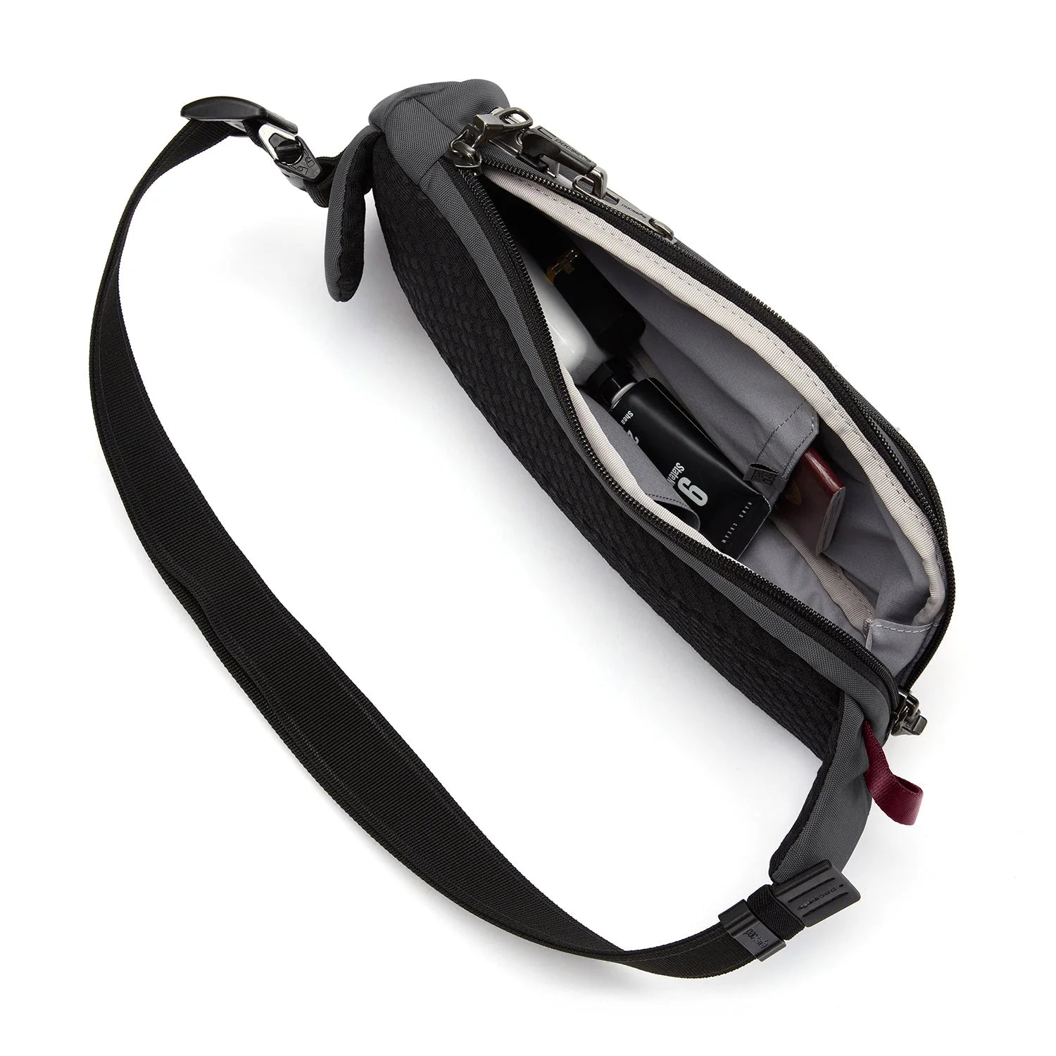 Pacsafe Vibe 150 Anti-Theft Sling Bag - Secure Crossbody Travel Pack for Commuting, Hiking & Urban Exploration