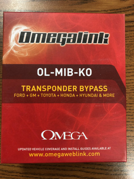 Omegalink OL MIB KO Standalone Remote Start Transponder & Bypass Module for Keyless Entry - Perfect for Car Security & Convenience in Cold Weather