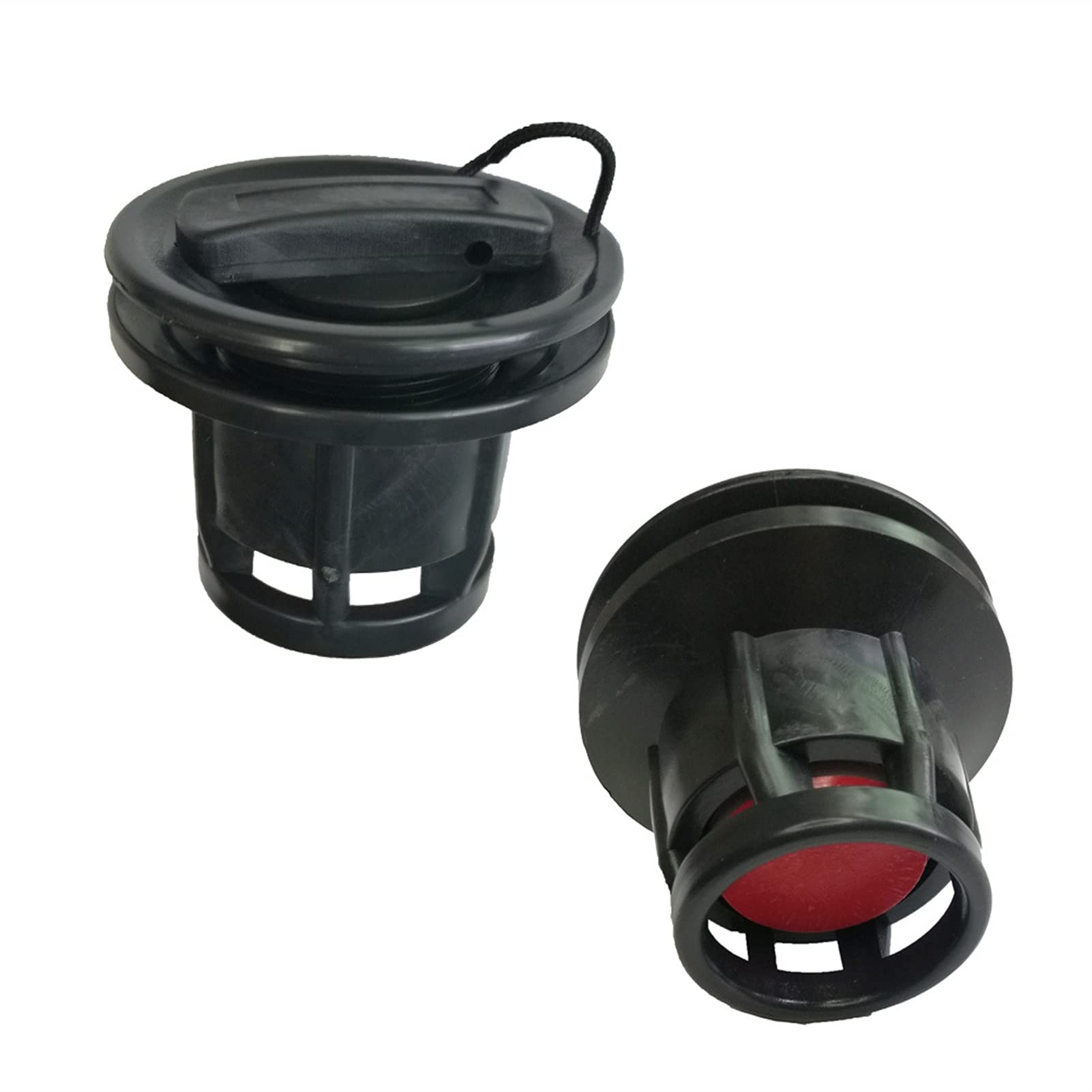 PVC Kayak Air Nozzle Valve Replacement - 8 Groove Inflatable Boat Valve Caps for Dinghy, Raft, Pool & Fishing Boats - Perfect for Kayak Storage, Transport & Maintenance - Ideal for Water Sports, Fishing Trips & Outdoor Adventures
