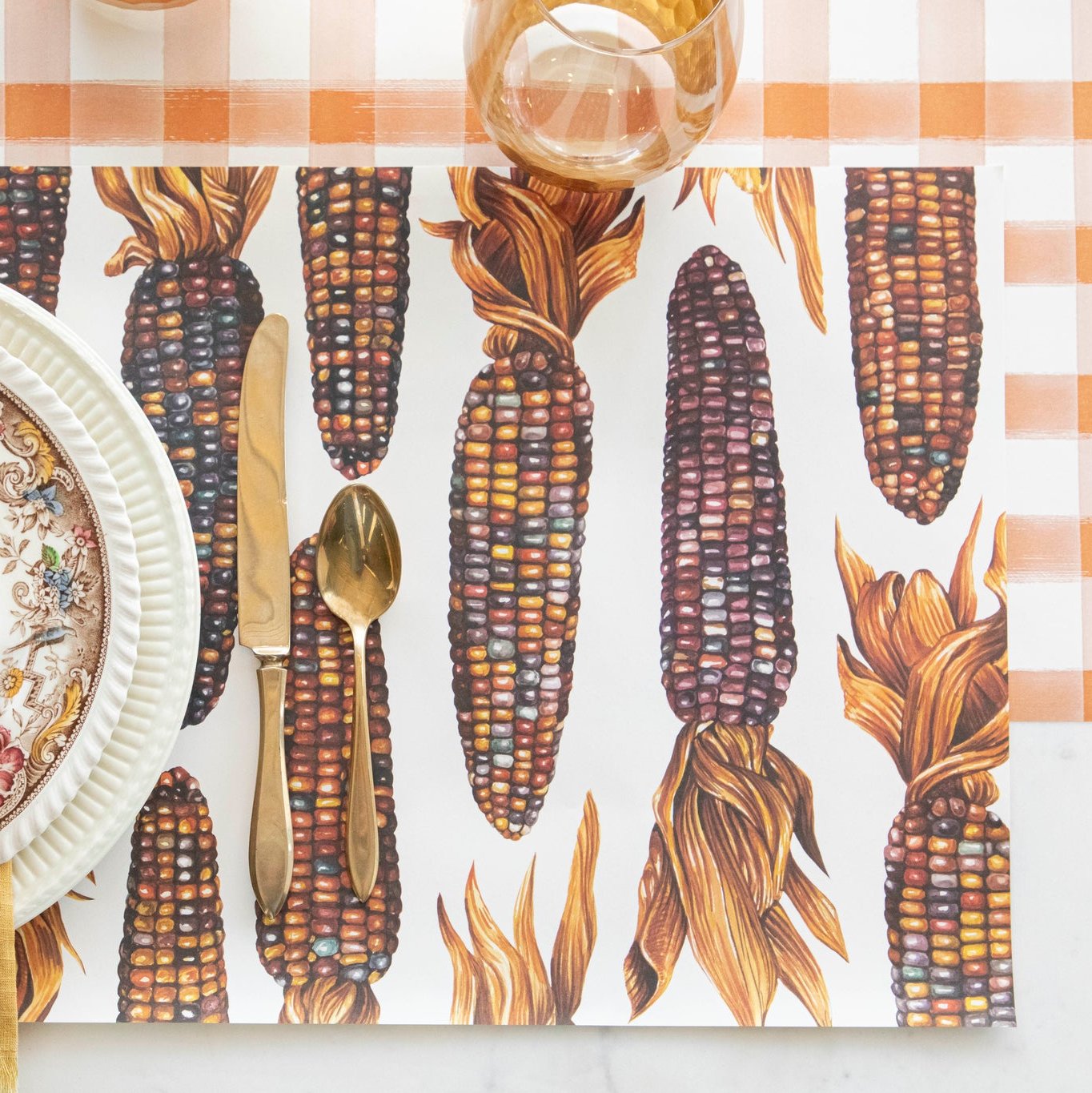 Premium Corn Husk Placemats - Eco-Friendly Table Mats for Dining & Home Decor - Perfect for Thanksgiving, Farmhouse Style & Rustic Tablescapes
