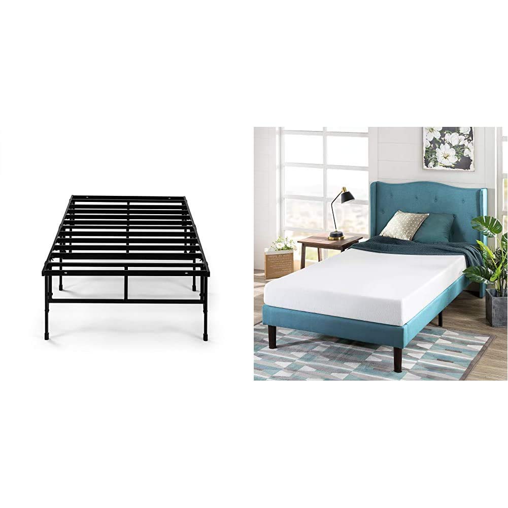 Zinus Dawn 14 Inch SmartBase Mattress Foundation - Easy Assembly, Narrow Twin Size (30