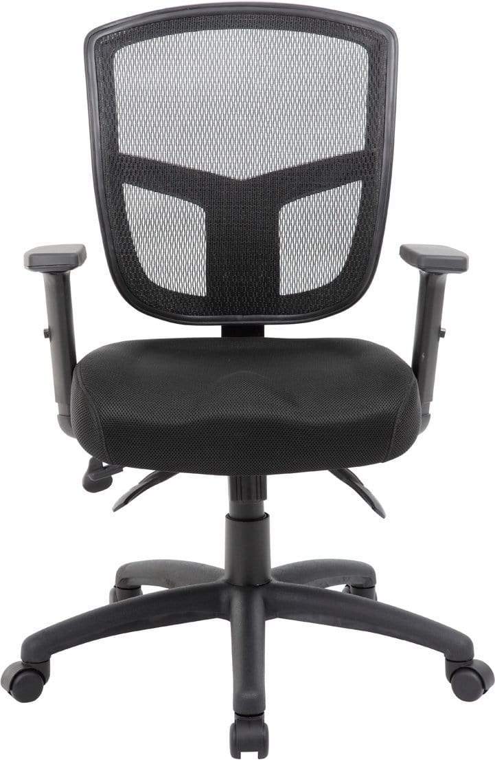 Boss Contract Mesh Task Chair [B6022] - Ergonomic Office Chair for Comfort & Support - Perfect for Home & Office Workspaces