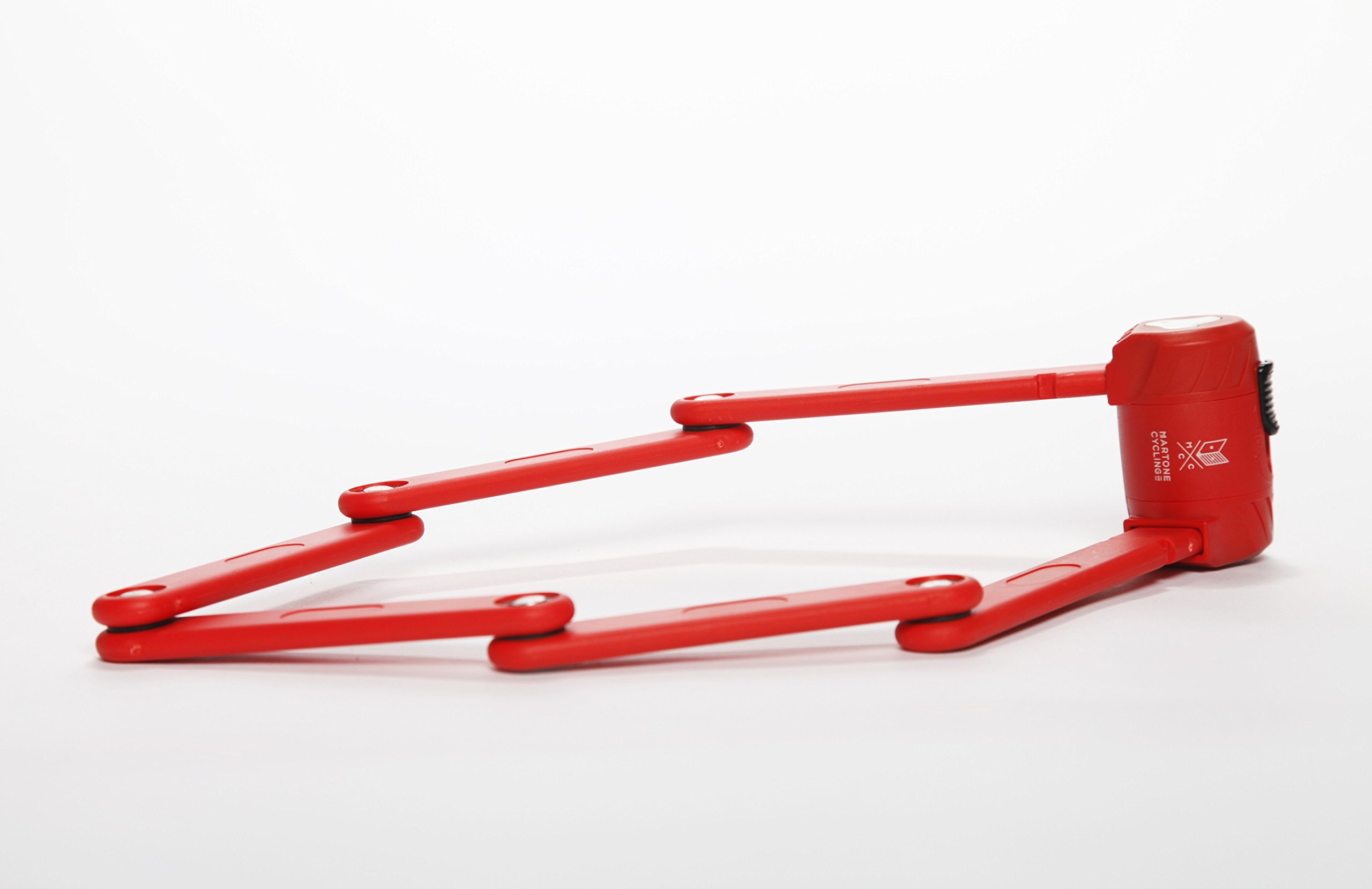 Foldable Bike Lock - Heavy Duty Security for Bicycles, Scooters & Motorcycles | Portable & Anti-Theft for Commuting, Travel & Outdoor Adventures