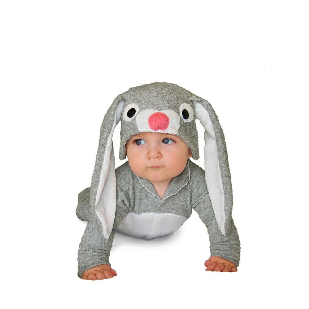 Adorable Lil' Grey Easter Bunny Costume for Baby - Soft & Comfortable Outfit for Easter Photos, Spring Celebrations & Holiday Parties