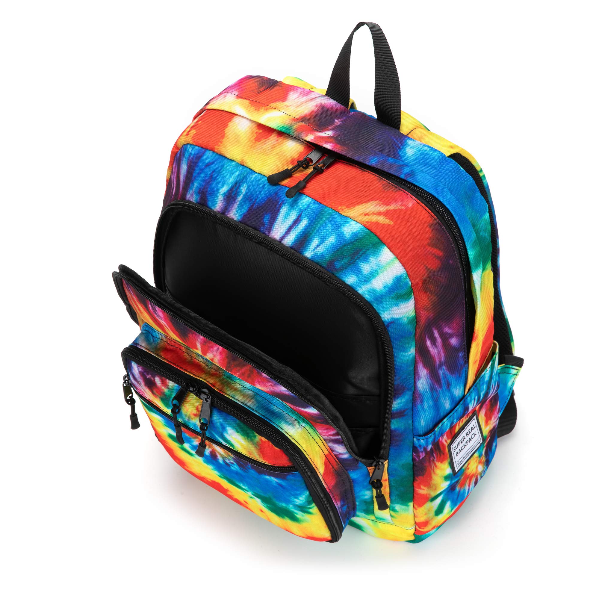 20W Portable Bluetooth Speaker Backpack with Subwoofer - Rechargeable Wireless Music Bag for iPhone & Android - Perfect for Parties, Festivals, Beach & Outdoor Adventures (Tie Dye Design)