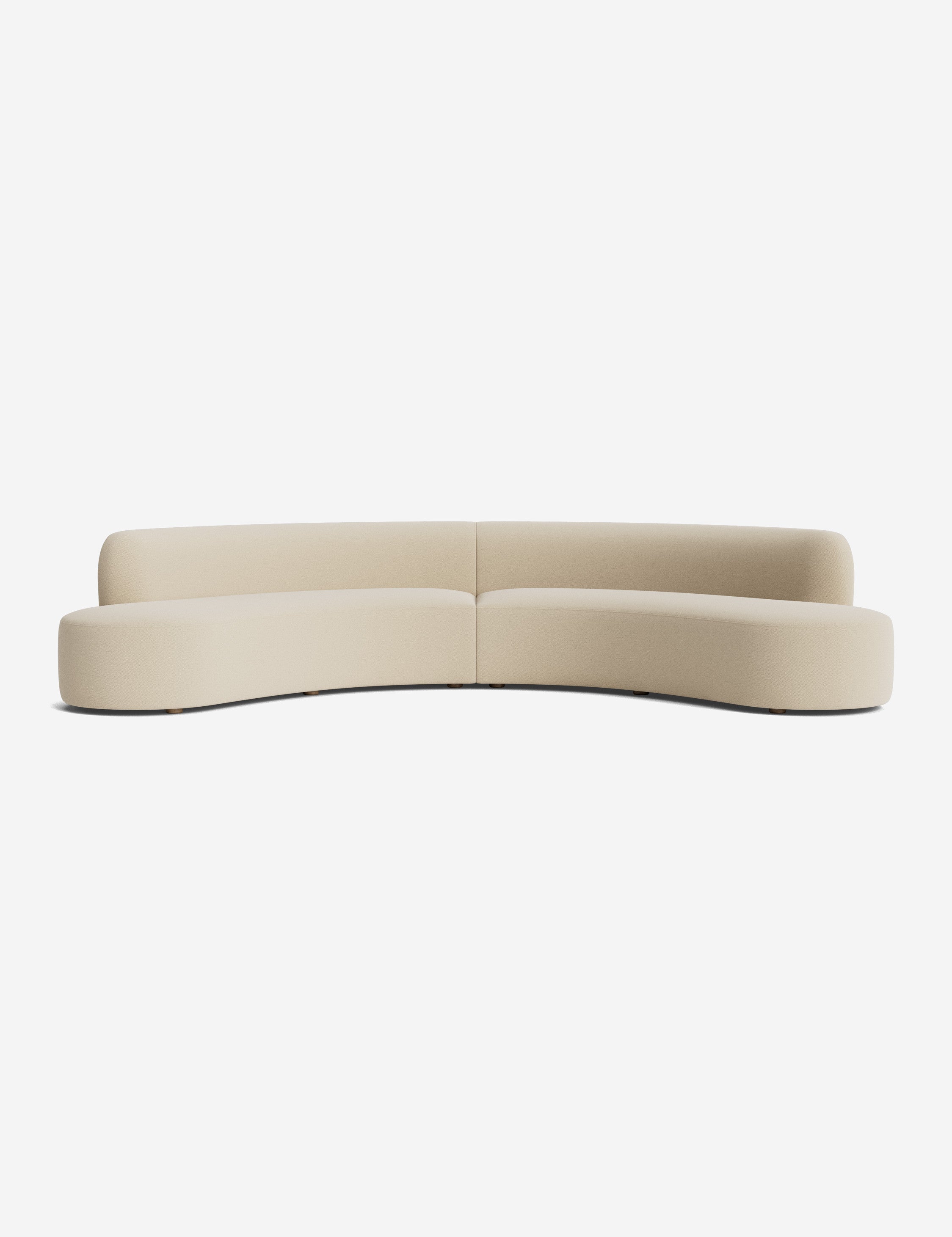 Modern Cara Sectional Sofa Set - Comfortable L-Shaped Couch with Reversible Chaise for Living Room, Lounge & Family Room - Soft Fabric Upholstery & Sturdy Wooden Frame - Perfect for Relaxing, Entertaining & Movie Nights