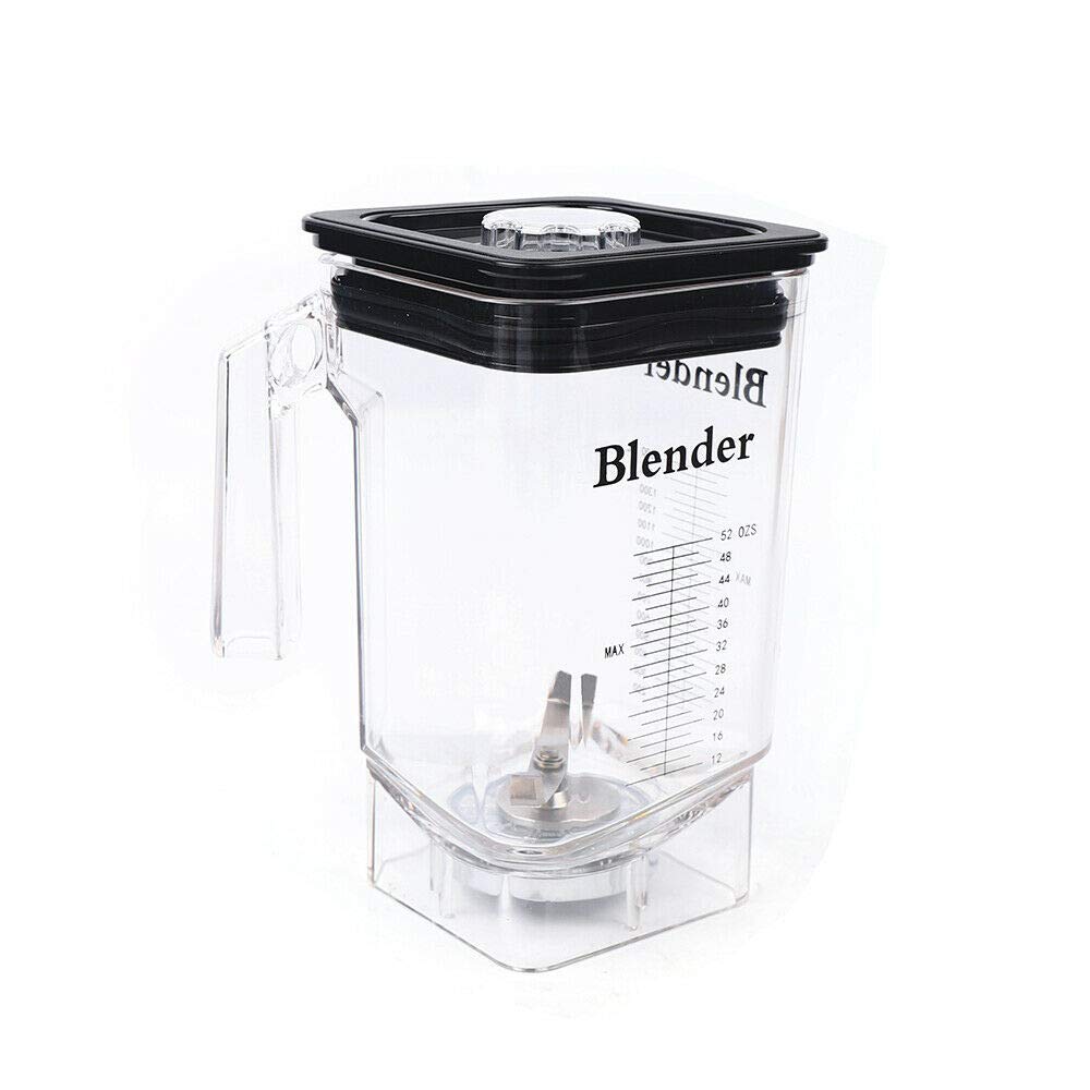**1500W High-Speed Professional Blender for Smoothies, Ice & Frozen Fruit - 51 Oz Countertop Blender with Total Crushing Technology - Perfect for Juicing, Mixing & Kitchen Prep (Black)**