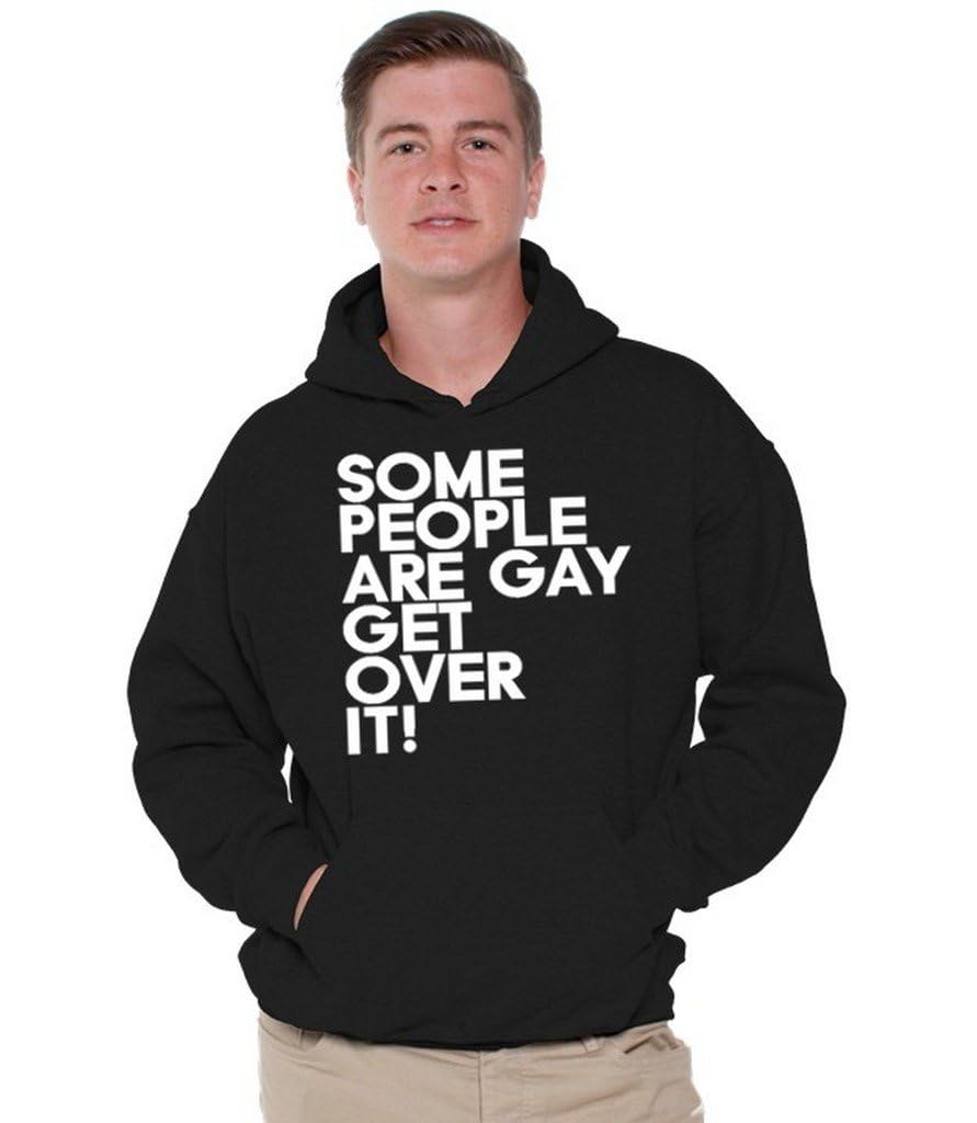 Awkwardstyles LGBTQ Pride Hoodie - White Unisex Hooded Sweatshirt with Free Bookmark - Perfect for Pride Events & Casual Wear