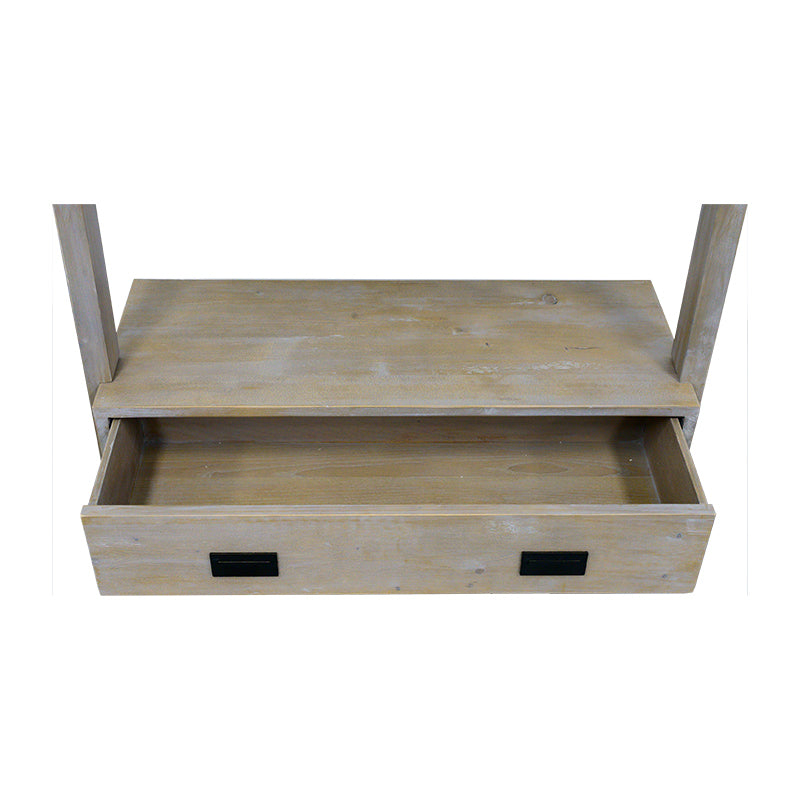 BODEN 91cm Grey Display Unit - Modern Storage Shelf for Living Room, Bedroom, or Office Organization