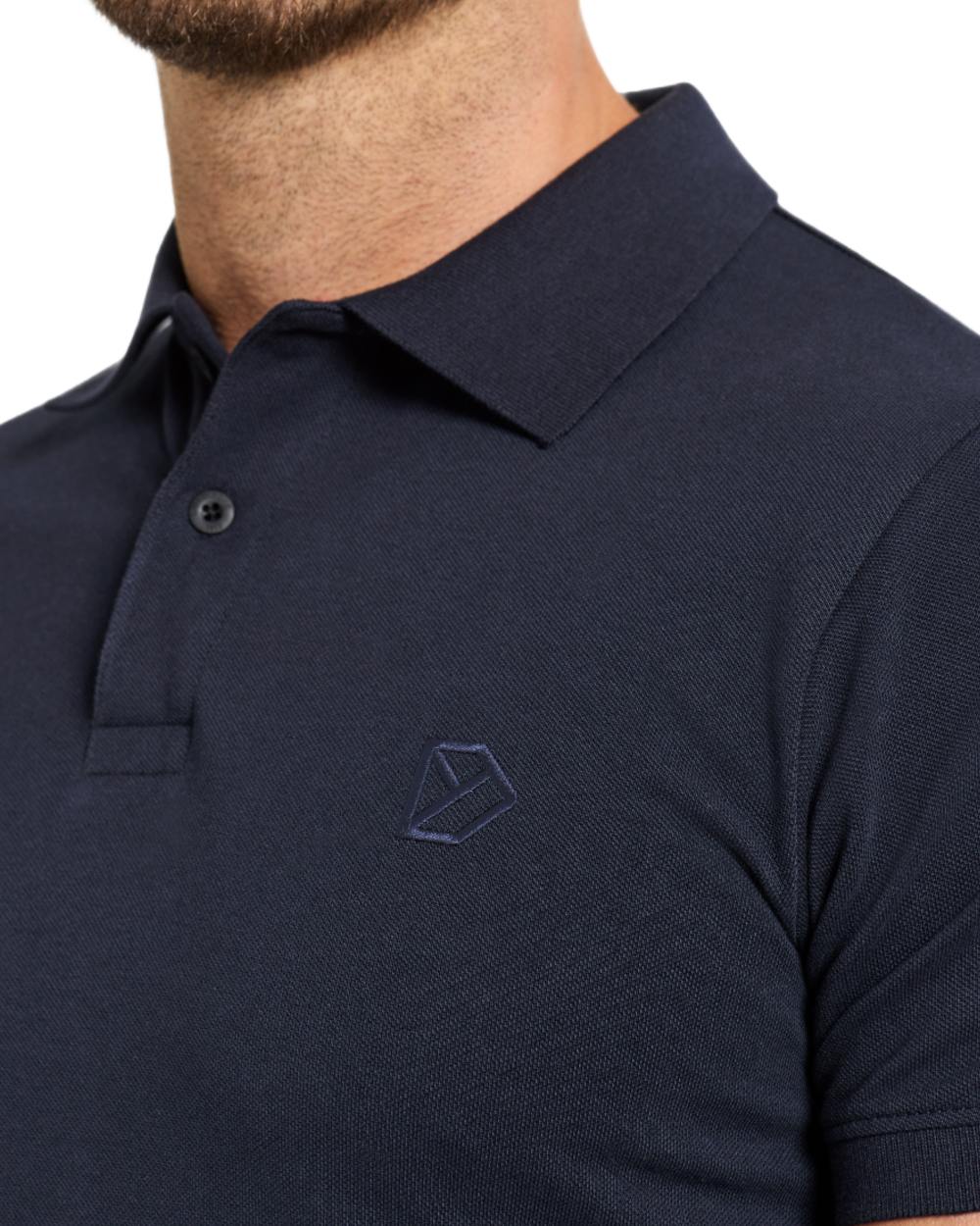 Didriksons Ville Pike Polo Shirt for Men - Classic Cotton Casual Shirt with Comfort Fit - Perfect for Golf, Office & Summer Outings