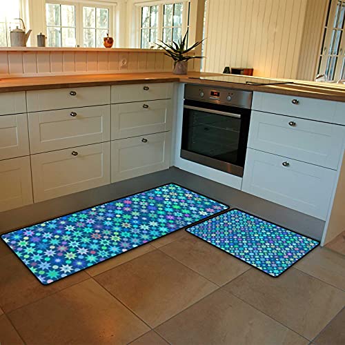 Geometric Abstract Pattern Blue