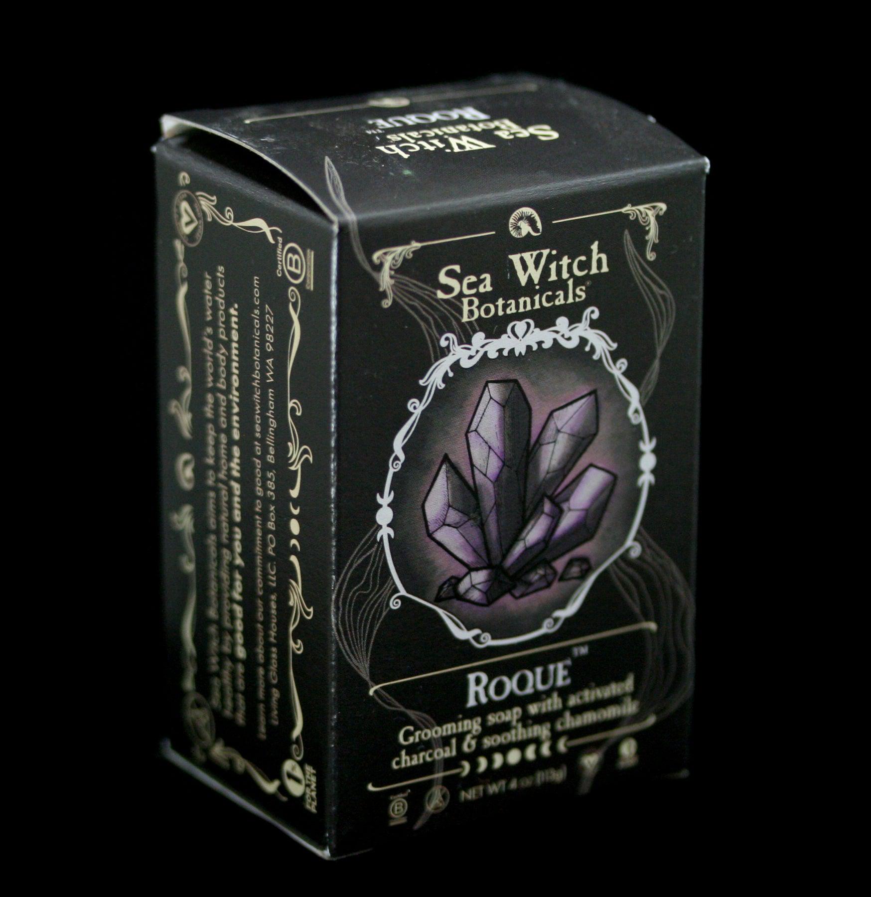 Organic Roque Grooming Soap for Men - Natural Beard & Body Wash with Shea Butter & Essential Oils - Perfect for Daily Skincare & Grooming Routine at Home or Travel