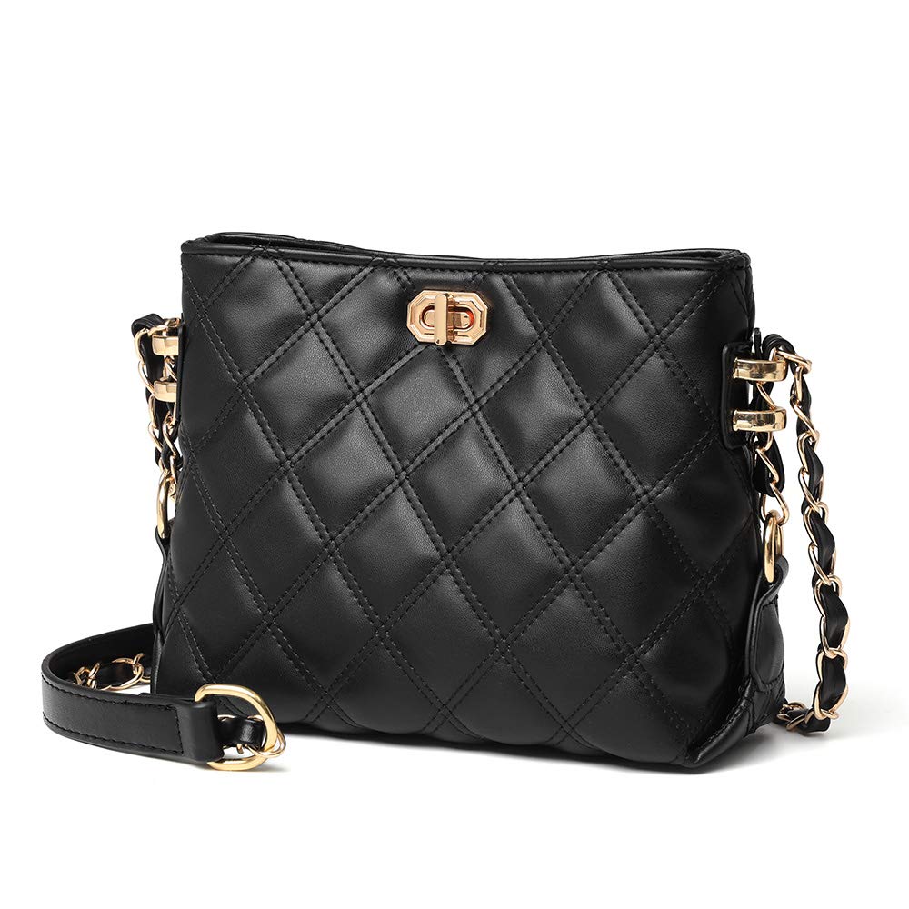 Stylish Women's Small Crossbody Bags - Genuine Leather Lightweight Shoulder Purse for Everyday Use, Travel & Date Night