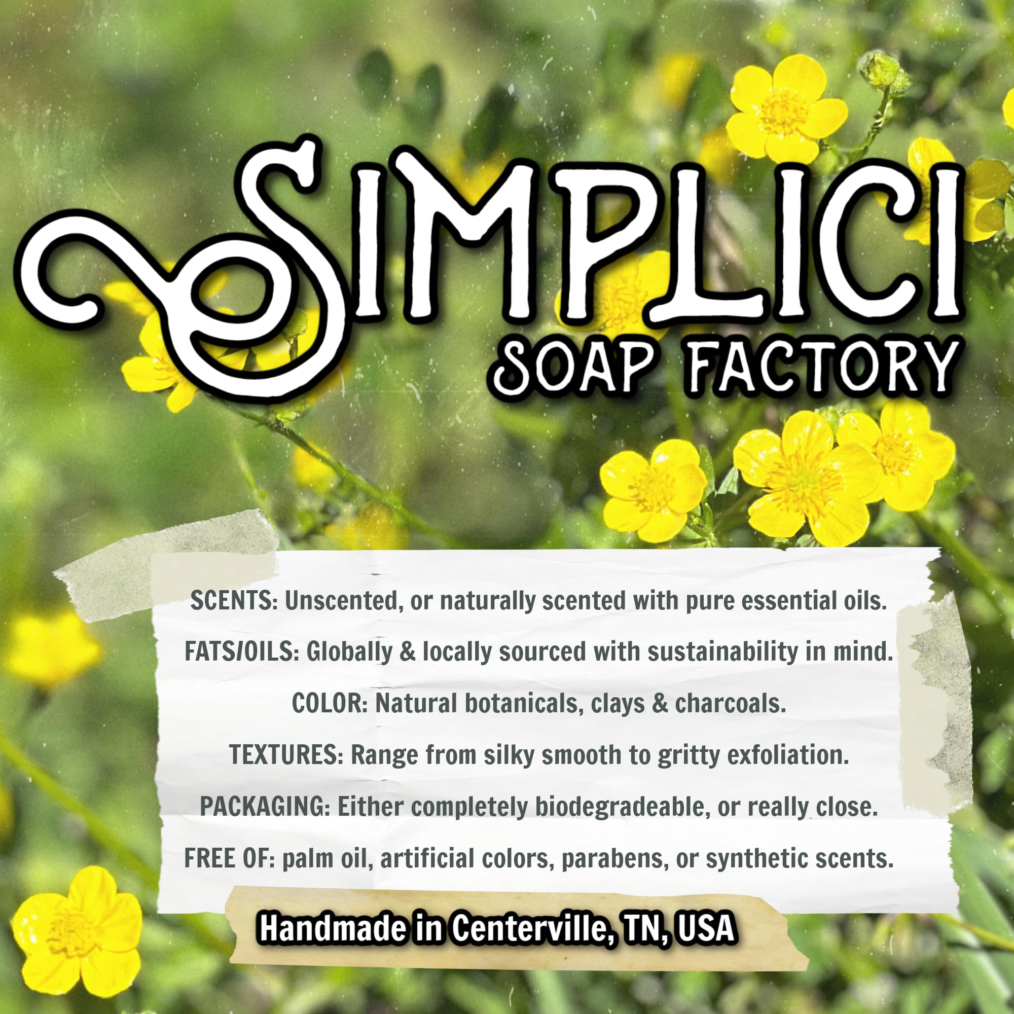 **Pine Tar & Shea Butter Natural Soap Bar - 6-Pack with Kokum & Mango Butter, Palm-Free, Handmade for Men & Women - Ideal for Dry Skin, Eczema & Daily Cleansing**
