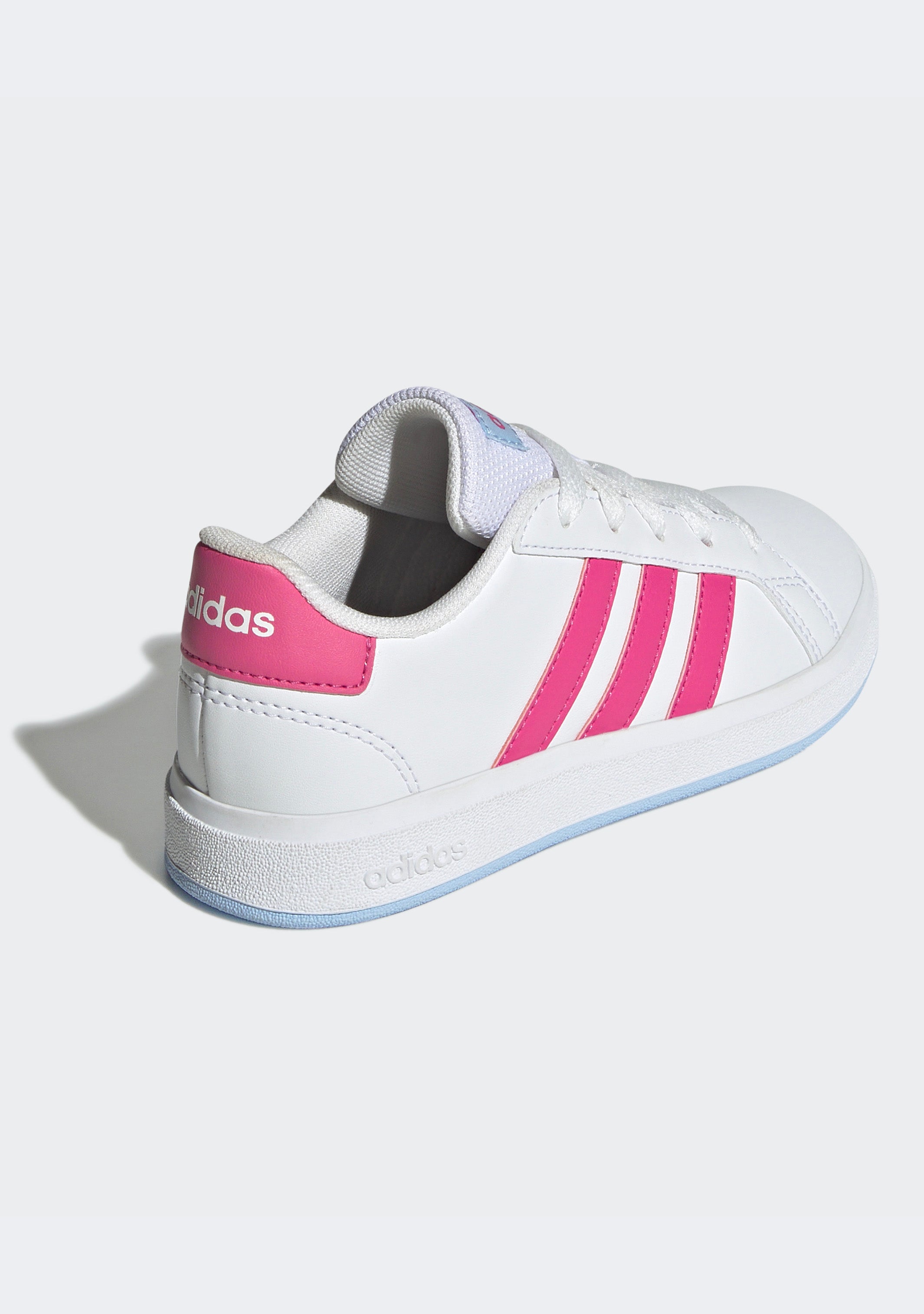 Adidas Grand Court 2.0K Kids' Sneakers - Lightweight Comfortable Tennis Shoes for Boys & Girls - Perfect for School, Playground & Everyday Wear