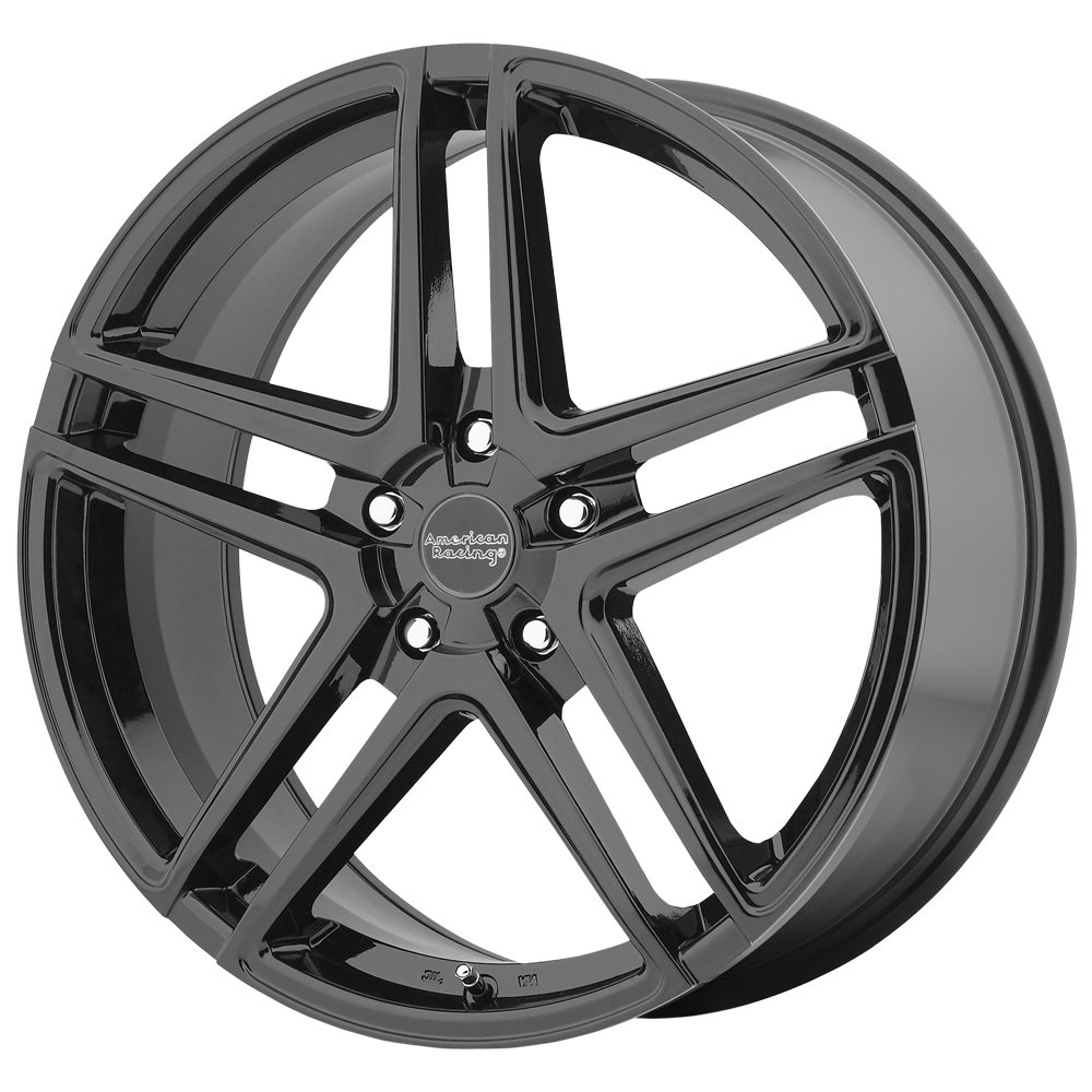 American Racing AR907 Gloss Black 17x7.5 5x114.30 42mm Offset Rims - Premium Alloy Wheels for Trucks, SUVs & Performance Cars