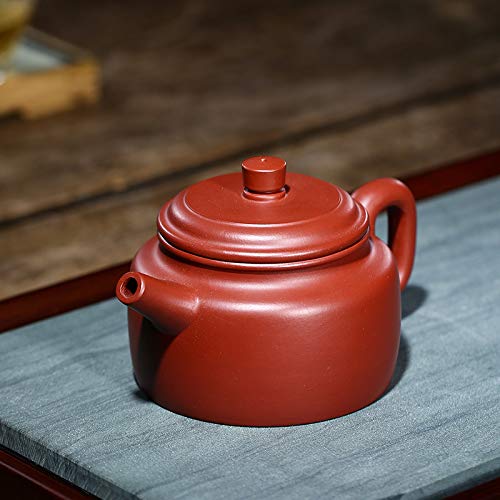 Premium 8 Oz Yixing Zisha Clay Teapot - Handcrafted Chinese Kung Fu Tea Maker with Built-in Filter | Perfect for Gongfu Tea Ceremony, Home Brewing & Gift Giving