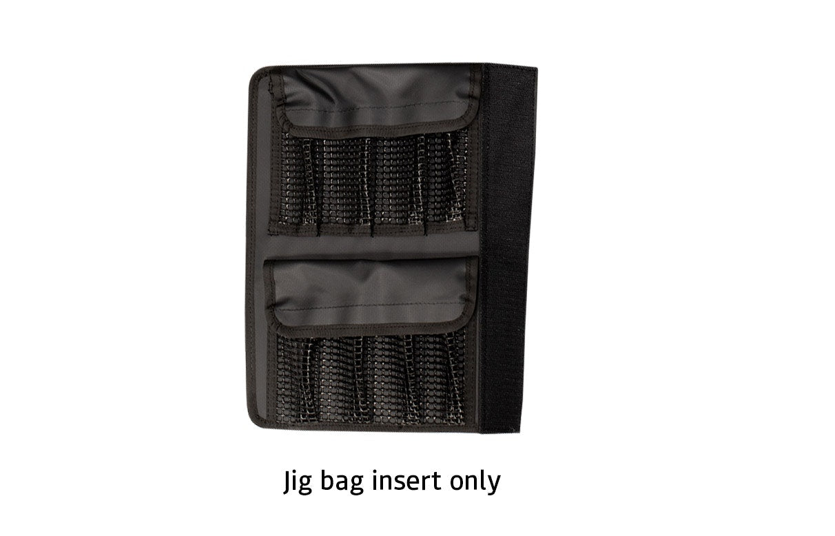 Premium Cast Jig Bag Inner Only - Durable Fishing Tackle Storage for Bass, Walleye & Saltwater Lures - Perfect for Boat, Kayak & Shore Fishing Trips