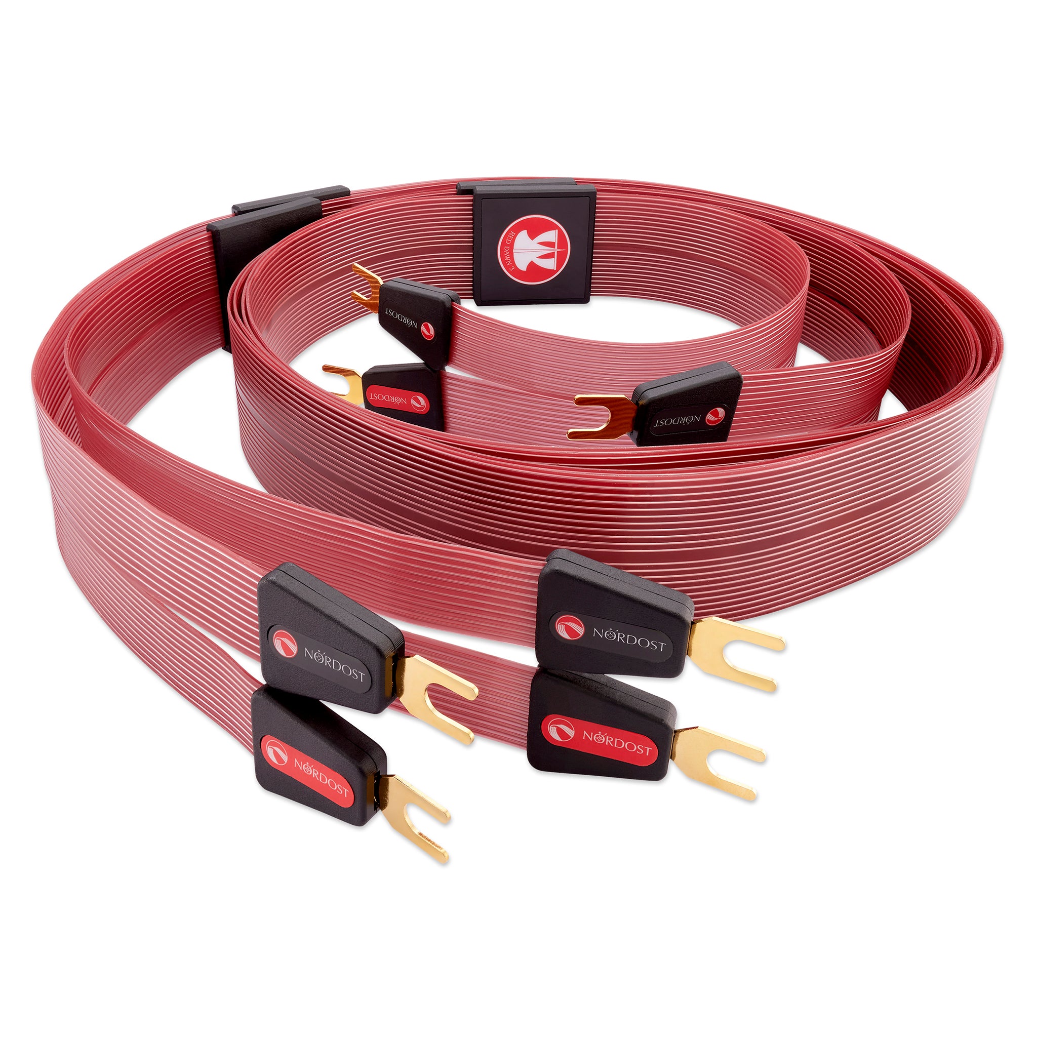 Premium Nordost Red Dawn 3 Speaker Cable - High Performance Audio Cable for Home Theater & Stereo Systems - Perfect for Audiophiles & Music Enthusiasts