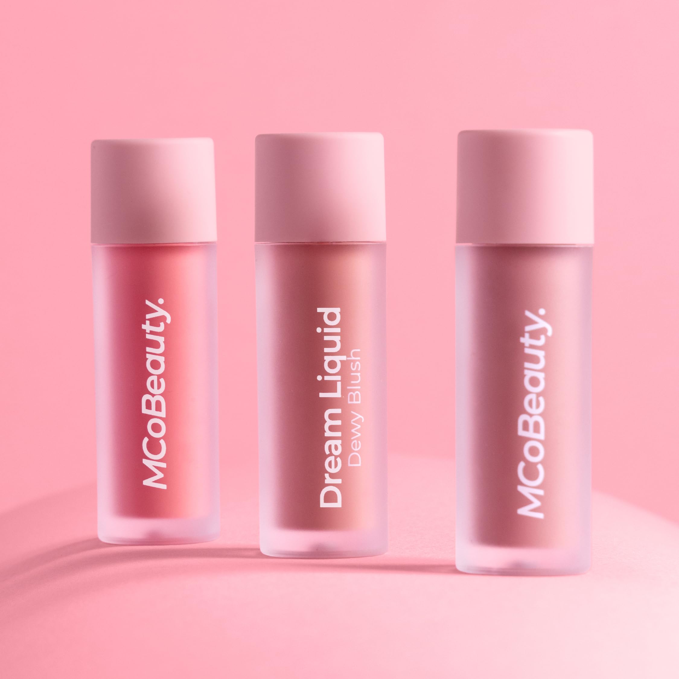MCoBeauty Dream Liquid Dewy Blush - Cool Pink | Vegan & Cruelty-Free Cheek Tint for Fresh, Glowing Makeup | Perfect for Daytime Wear & Natural Looks