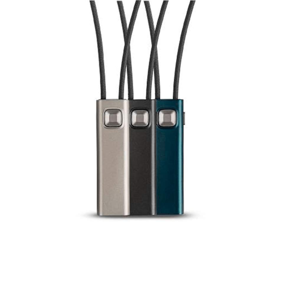 Widex COM-DEX Bluetooth Mobile Phone Adapter for Hearing Aids - Wireless Hands-Free Calling & Streaming (Anthracite Grey) - Perfect for Work, Travel, and Everyday Communication