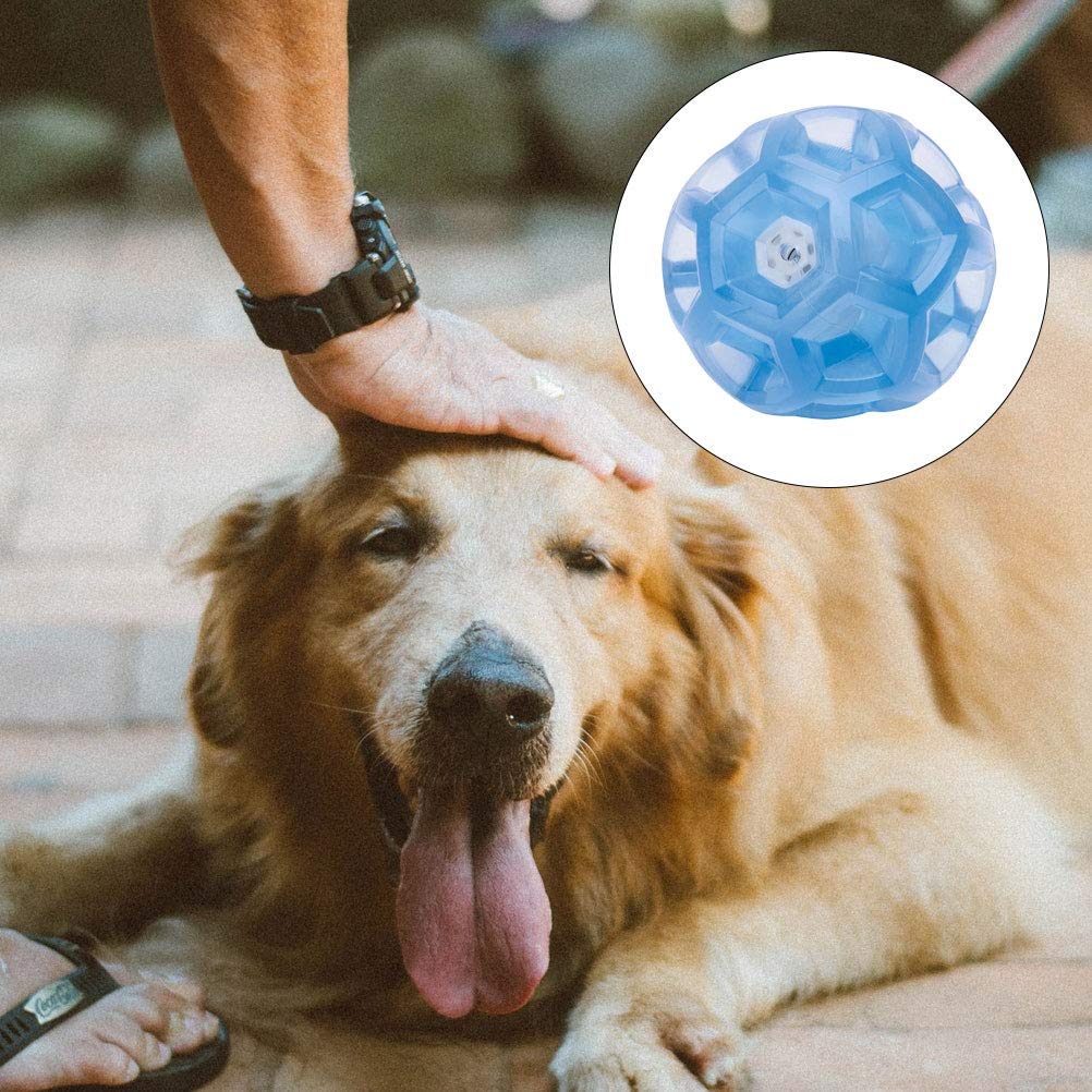 Interactive Rolling & Whistling Ball Dog Toy - Durable Chew Toy for Small & Large Dogs - Fun Playtime & Training Reward for Indoor/Outdoor Use