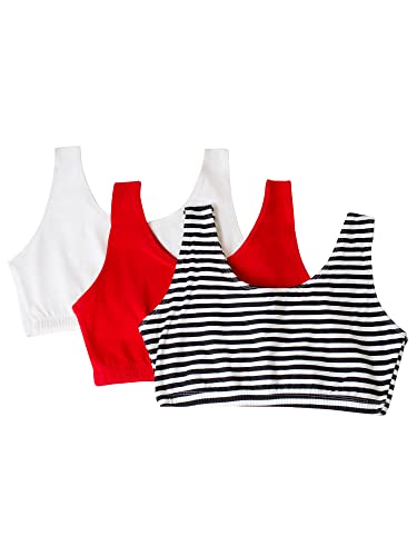 Skinny Stripe/White/Red Hot