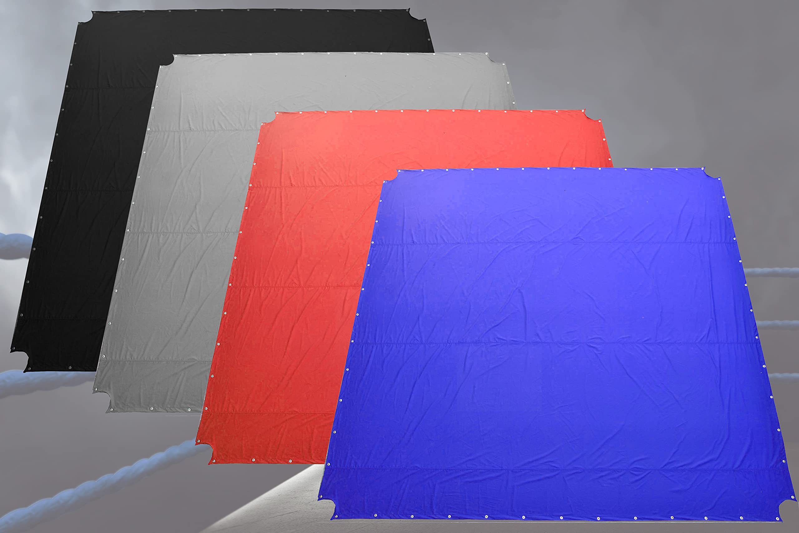 Professional Boxing Ring Canvas Mat - High-Quality UFC MMA Cage Cover for Wrestling & Boxing Training | Durable & Non-Slip Surface for Home Gyms & Fight Clubs