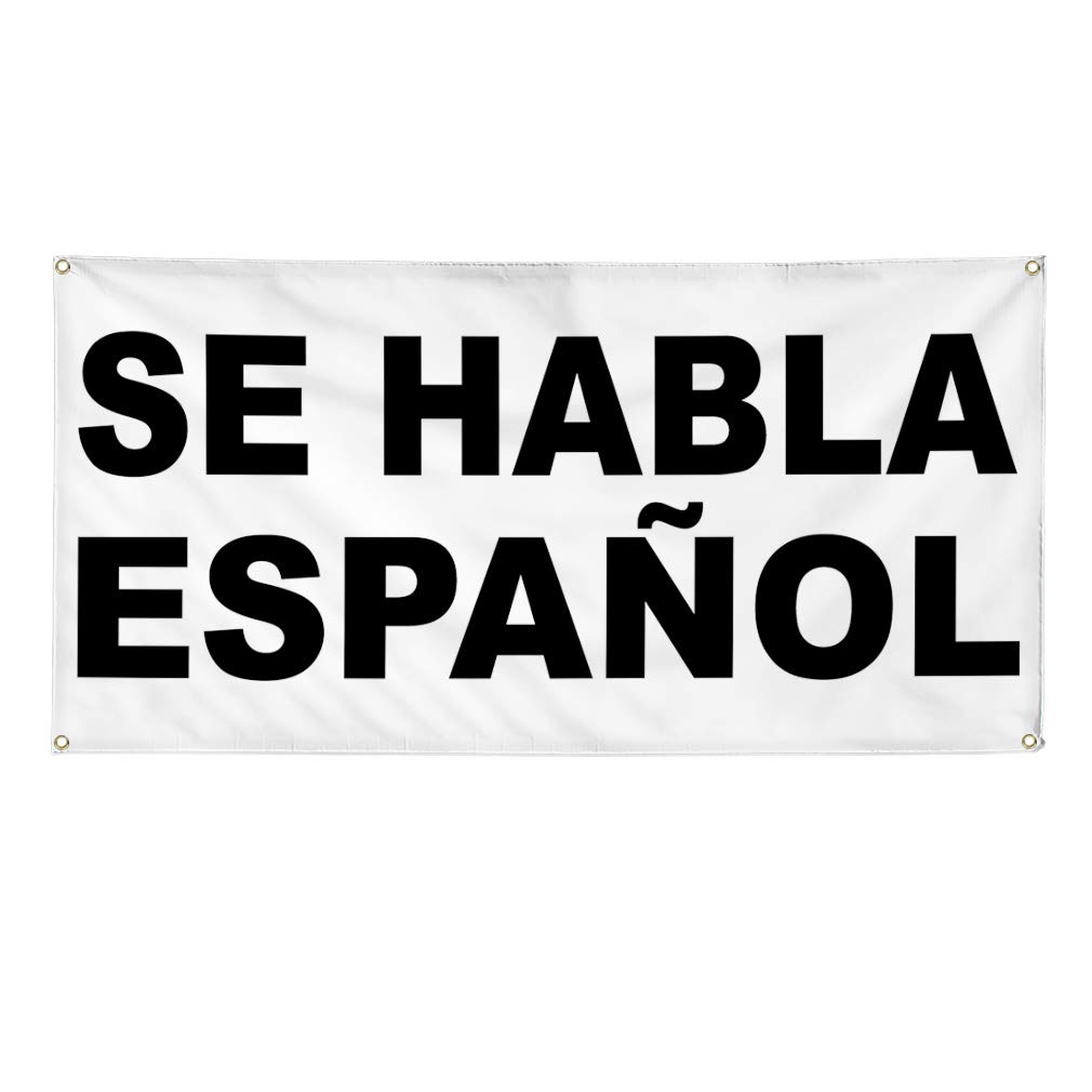 Custom Vinyl Banner - Multiple Sizes (60x144 Inches) | Weatherproof Outdoor Yard Signs with 10 Grommets | Spanish Available (Se Habla Español) | Perfect for Business Advertising, Construction Sites & Event Signage