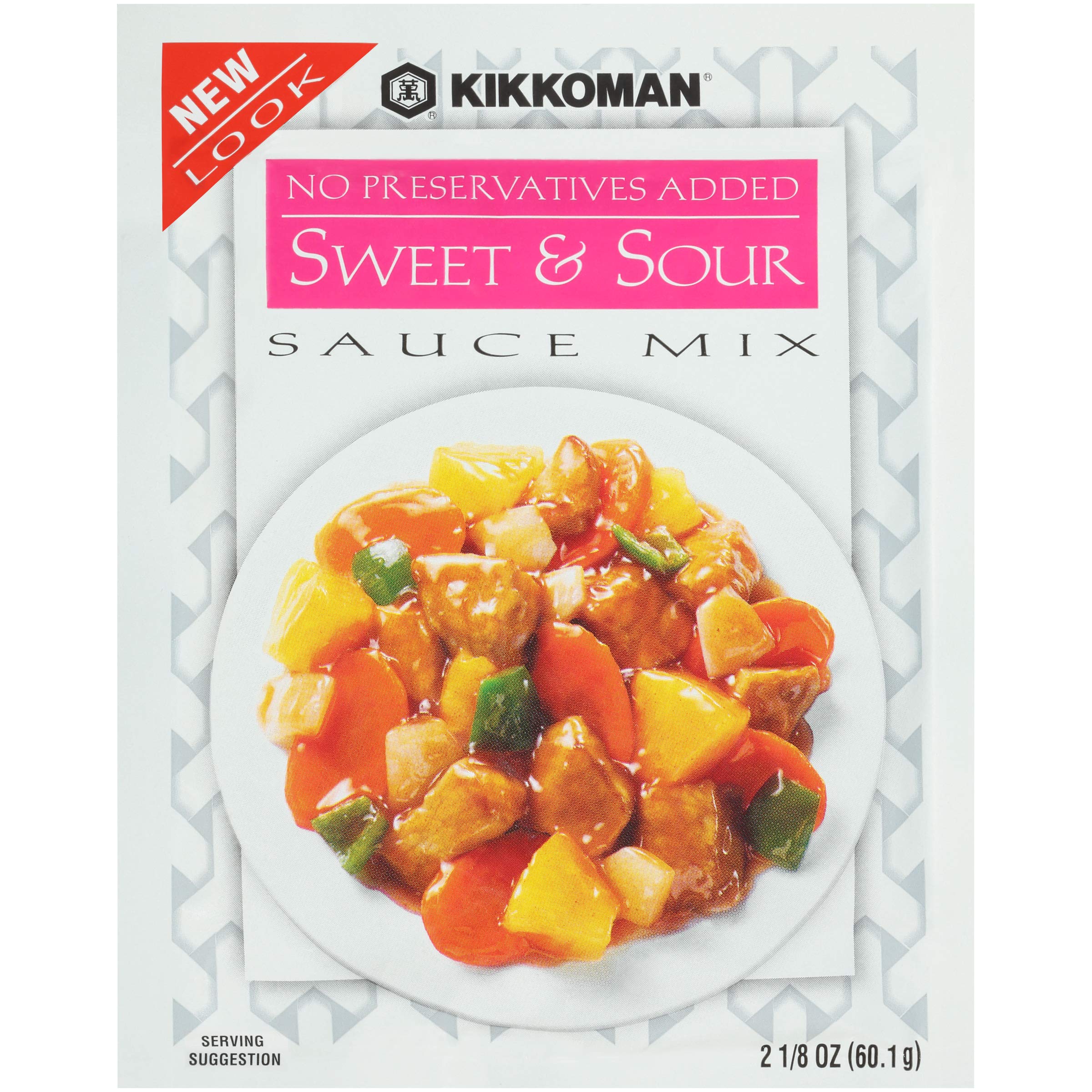 Kikkoman Sweet & Sour Seasoning Mix - 12 Pack (2.125 Oz Each) - Authentic Japanese Flavor for Stir Fry, Dipping Sauces & Marinades - Perfect for Asian Cuisine & Home Cooking