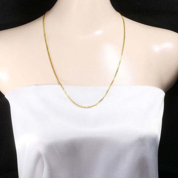 24K Yellow Gold Necklace for Women - Elegant & Durable 18K Gold Plated Jewelry Gift for Birthday, Anniversary & Valentine's Day - Perfect for Parties, Weddings & Special Occasions
