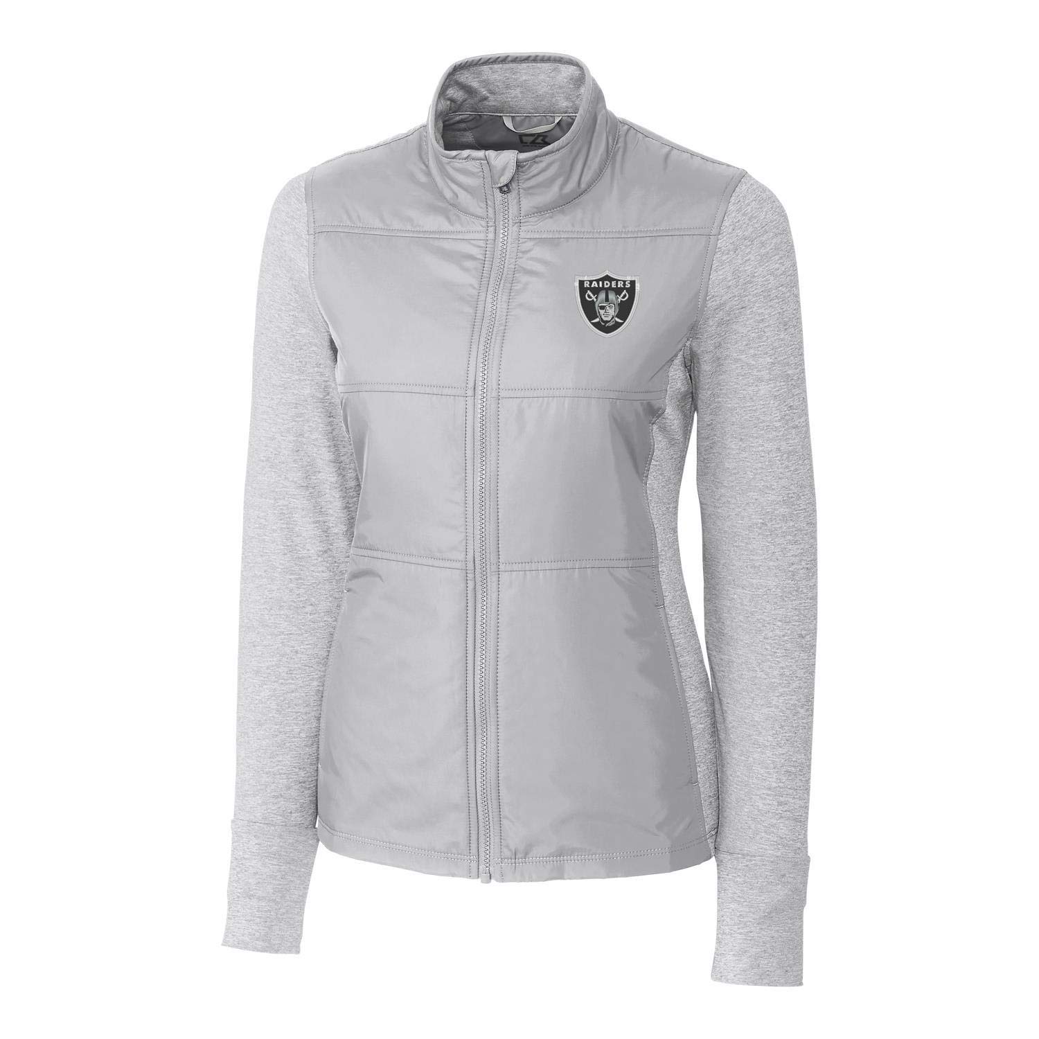 Cutter & Buck Women's NFL Stealth Full-Zip Jacket - Lightweight Windbreaker for Football Fans - Perfect for Game Day, Tailgating & Outdoor Activities