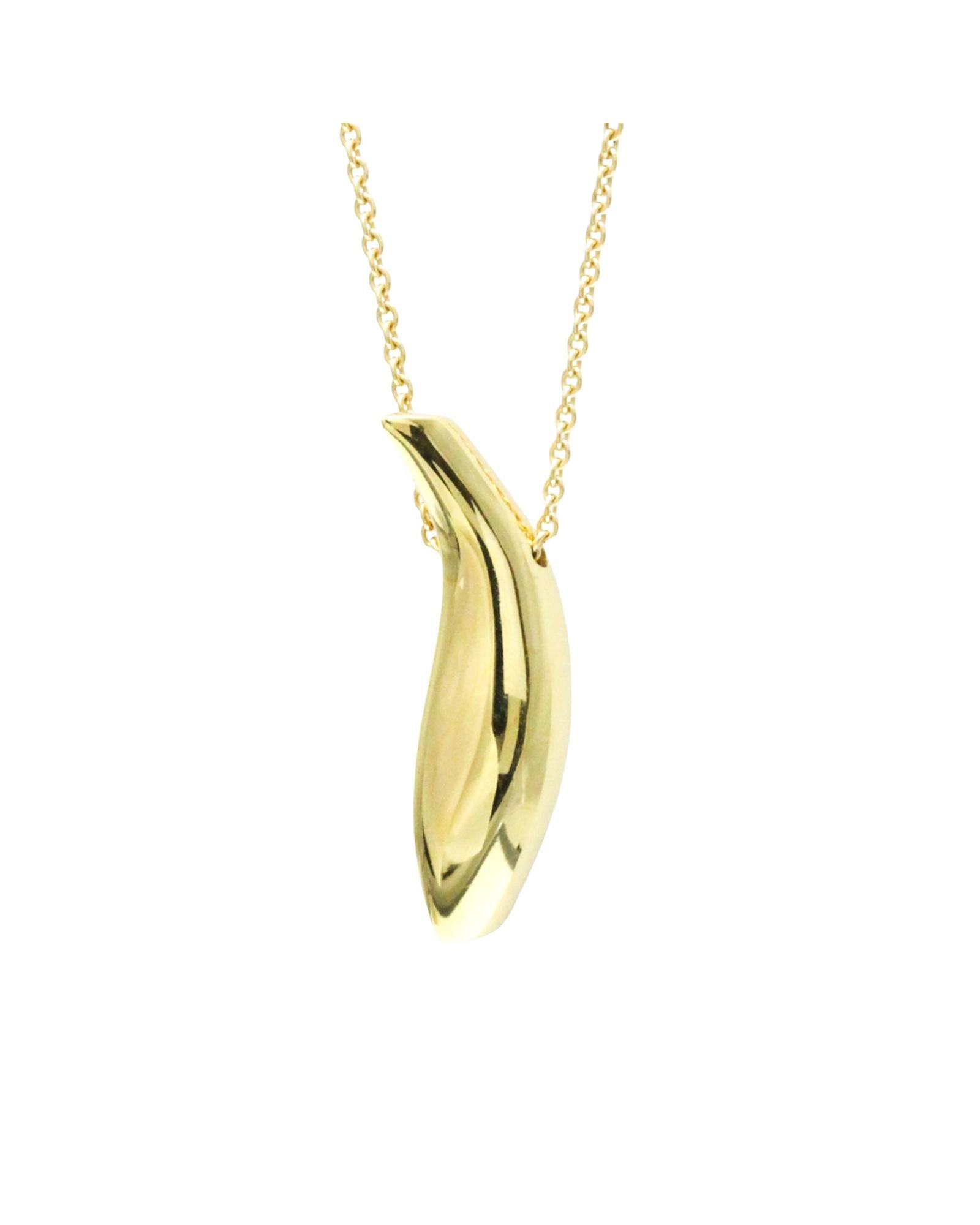 18k Gold Abstract Pendant Necklace for Women - Elegant Layering Jewelry for Everyday Wear & Special Occasions