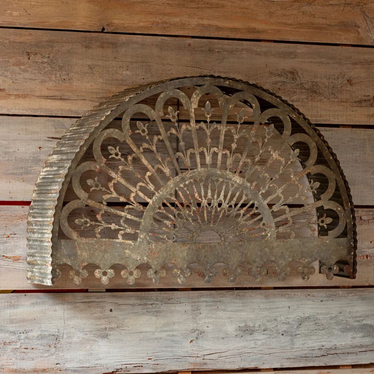 Vintage Metal Filigree Arch Relic - Antique Home Decor for Gothic & Victorian Style Interiors | Perfect for Bookshelf Displays, Mantel Decor, and Wedding Centerpieces
