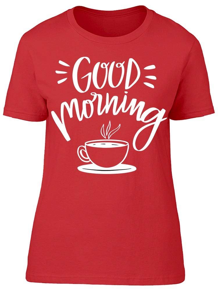 Smartprints Women's Funny Coffee Lover T-Shirt - 