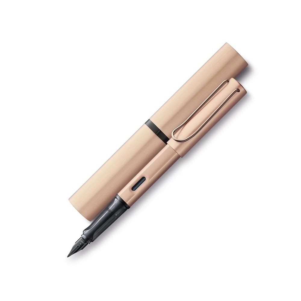 LAMY Lx Fountain Pen - Premium Stainless Steel Luxury Writing Pen for Calligraphy, Note Taking & Gifting - Perfect for Professionals, Students & Collectors