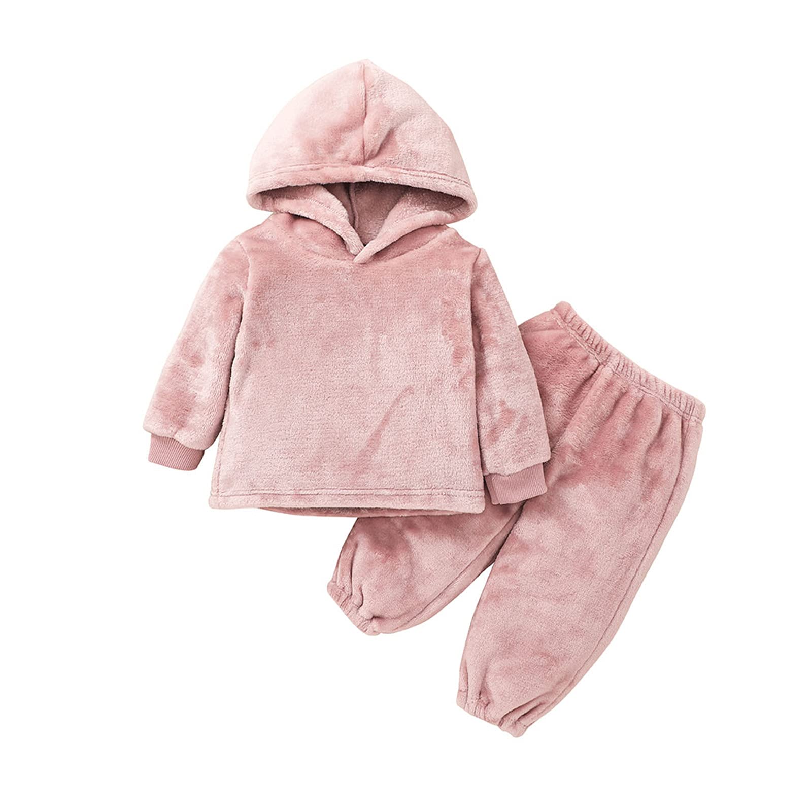 Baby Girls & Boys Spring Hooded Sweatshirt - Soft Cotton Long Sleeve Solid Color Infant Clothes (3-6 Months) | Perfect for Playdates, Family Outings & Photo Shoots