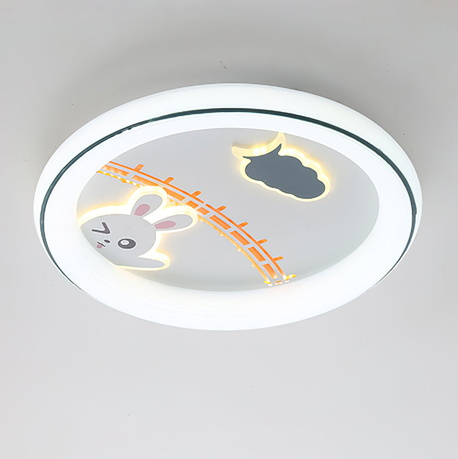 Adorable Cartoon Ceiling Light - Kids Room Decor, Nursery Lighting, Playroom Fixture - Perfect for Bedrooms, Children's Spaces & Themed Rooms