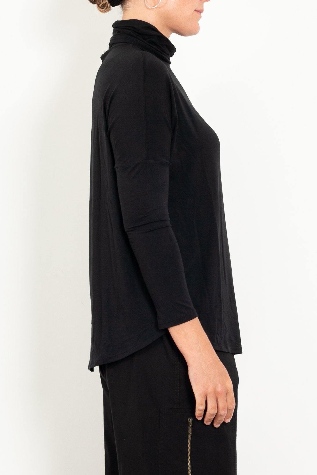 Tani Swing Turtle Neck Women's Tops - Stylish Casual & Office Wear for Everyday Comfort