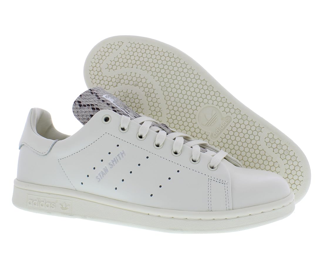 adidas Stan Smith Lux Men's Sneakers - Classic White Leather Tennis Shoes for Casual Wear & Street Style