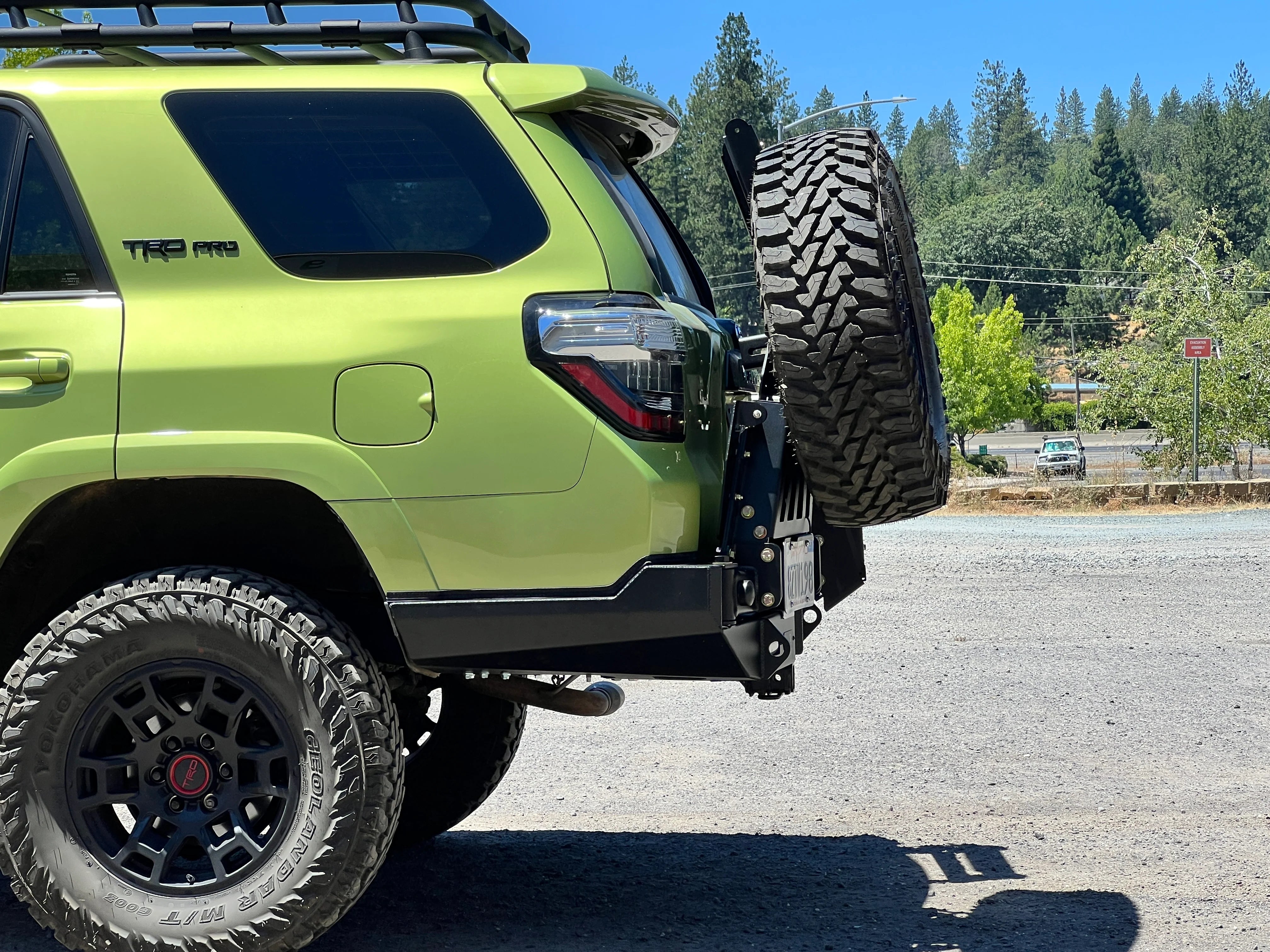Dissent Off Road Modular Rear Bumper for 2010-2024 Toyota 4Runner | Heavy Duty Steel Bumper with Tire Carrier | Perfect for Off-Roading & Overlanding Adventures