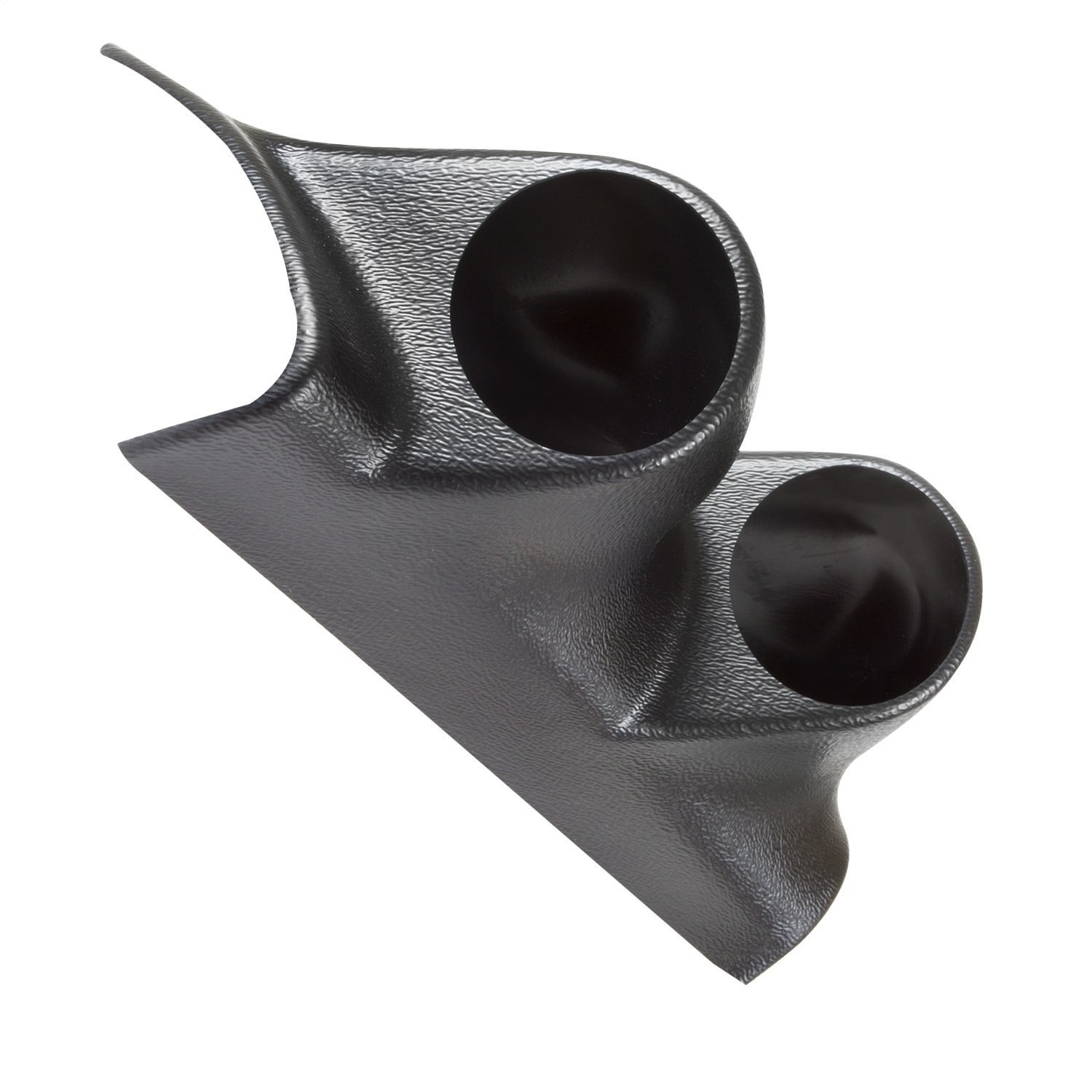 Auto Meter 20616 Gauge Works Dual Gauge Pod - Universal Car Dashboard Mount for Performance Monitoring & Racing Applications