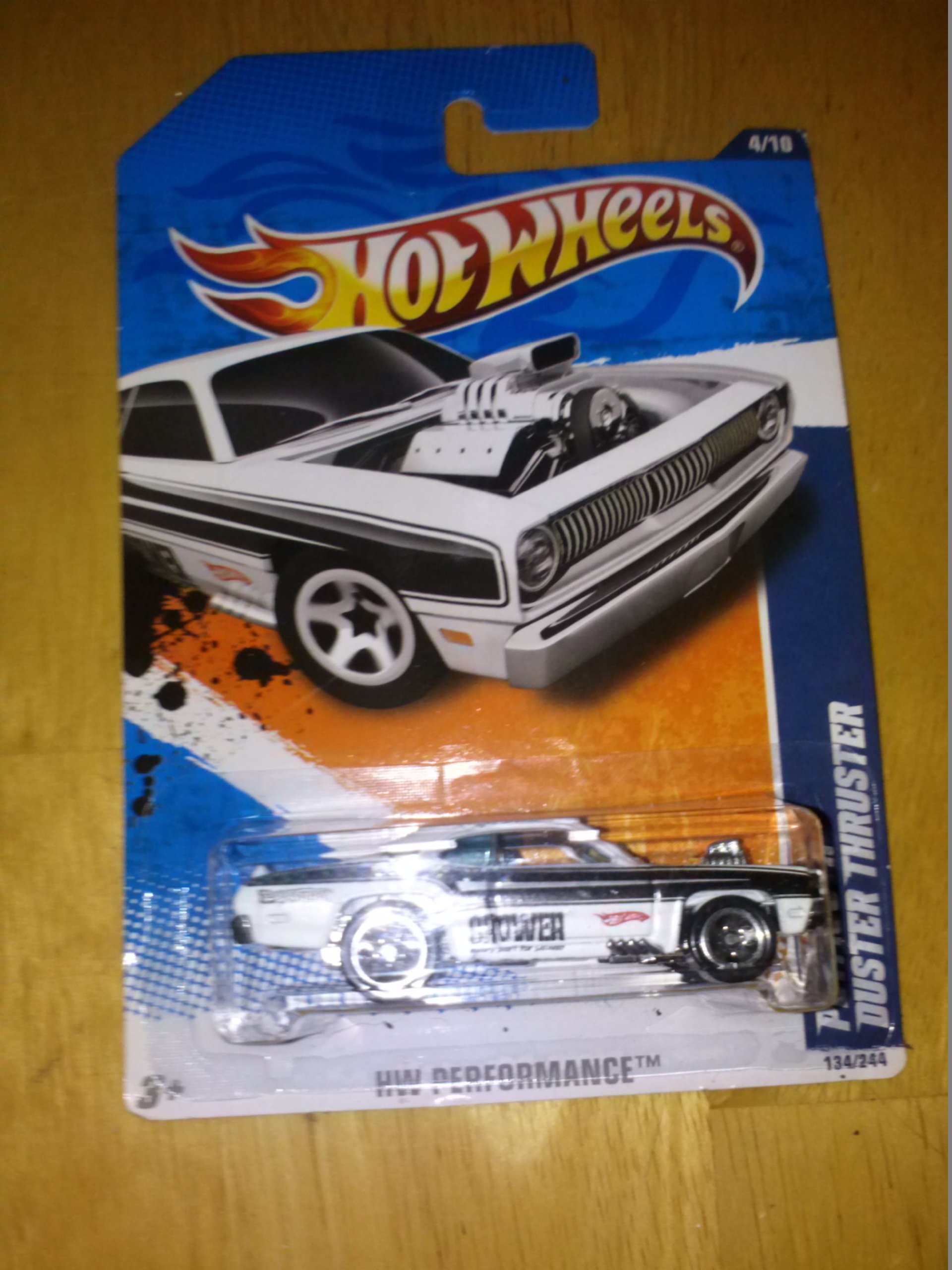 Hot Wheels 2011 HW Performance Plymouth Thruster Duster Die-Cast Car - Collectible Toy for Kids & Adults, Perfect for Racing Play & Display